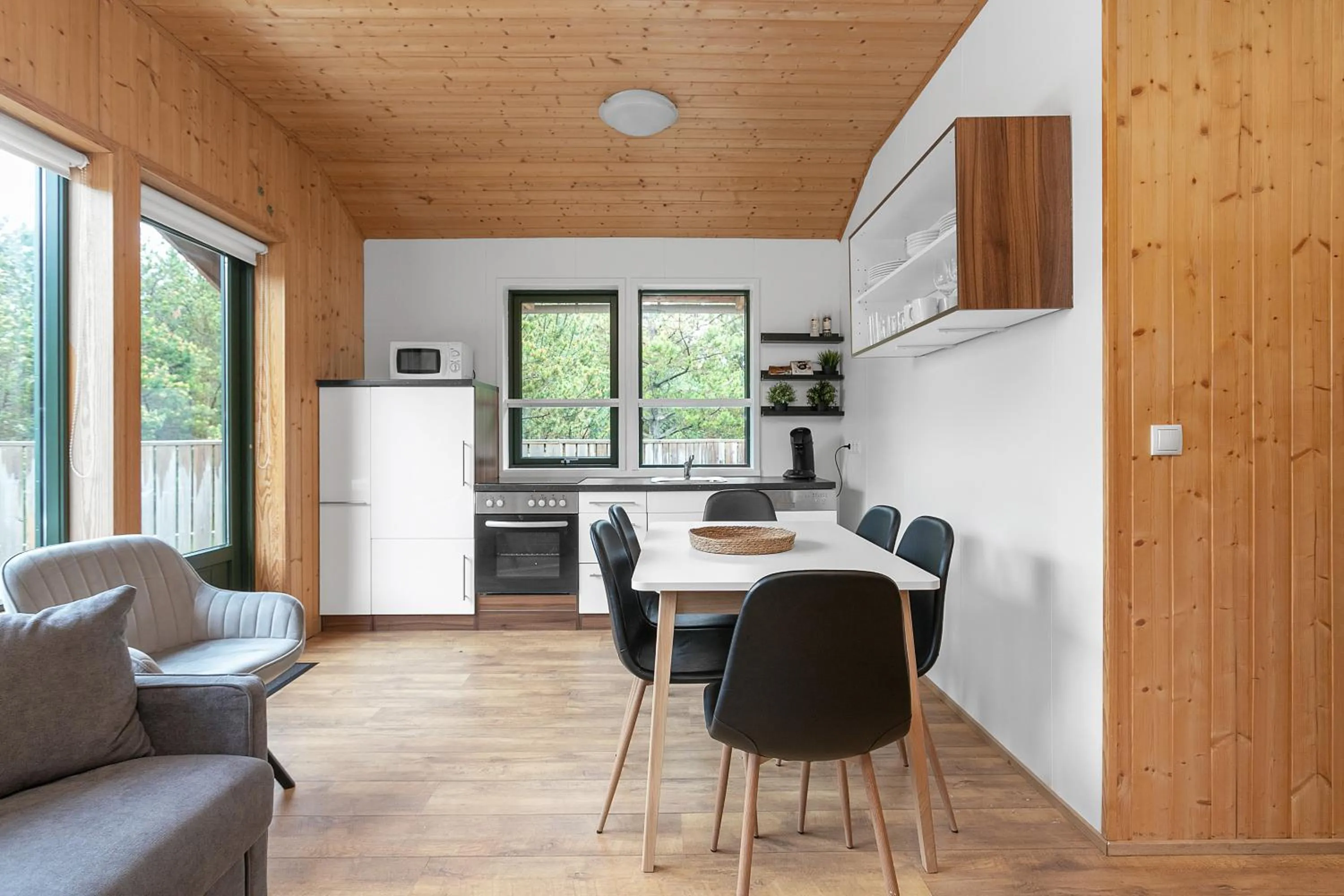 Kitchen or kitchenette in Gesthus Selfoss