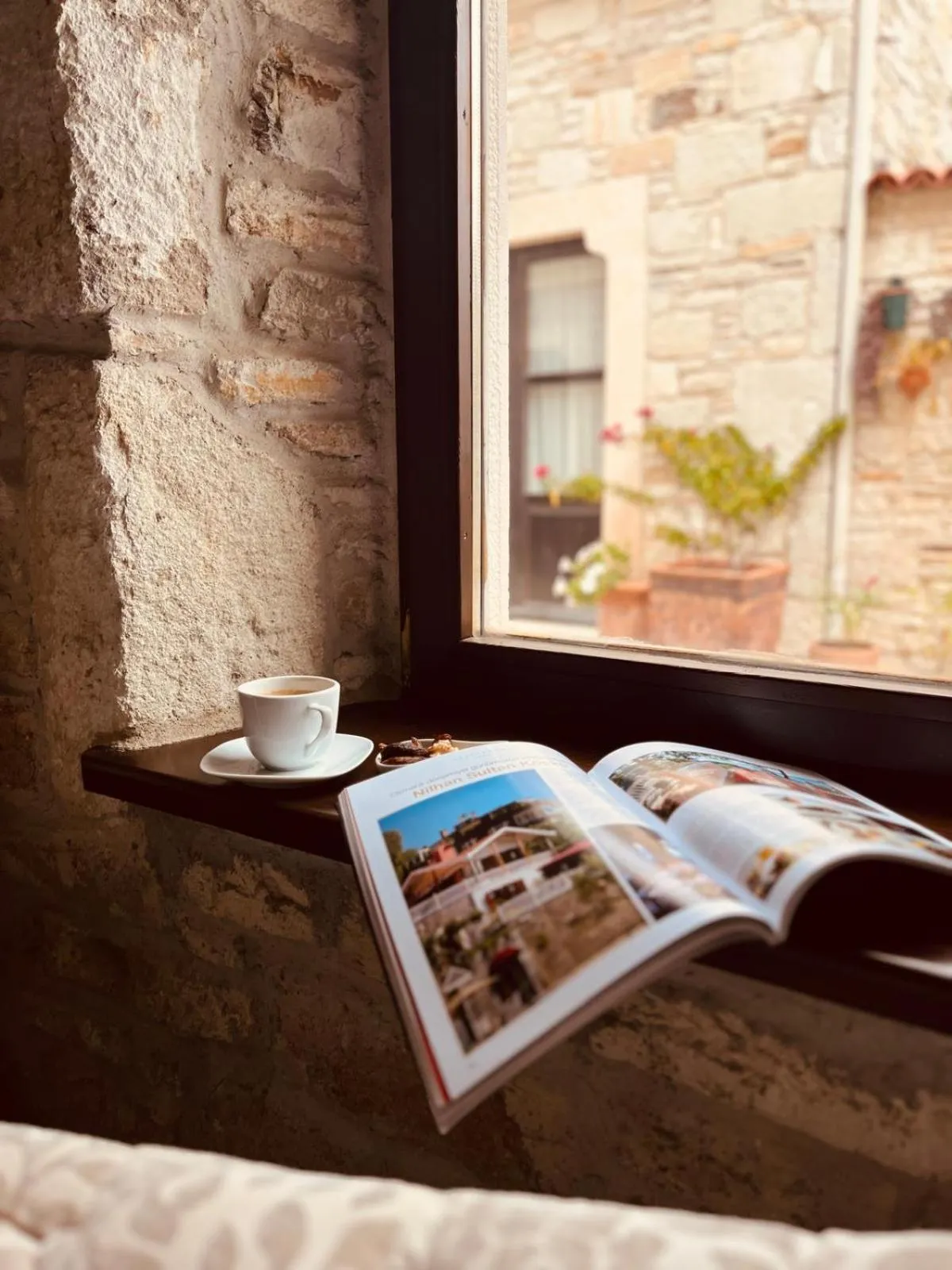 Decorative detail in Griffon Hotel