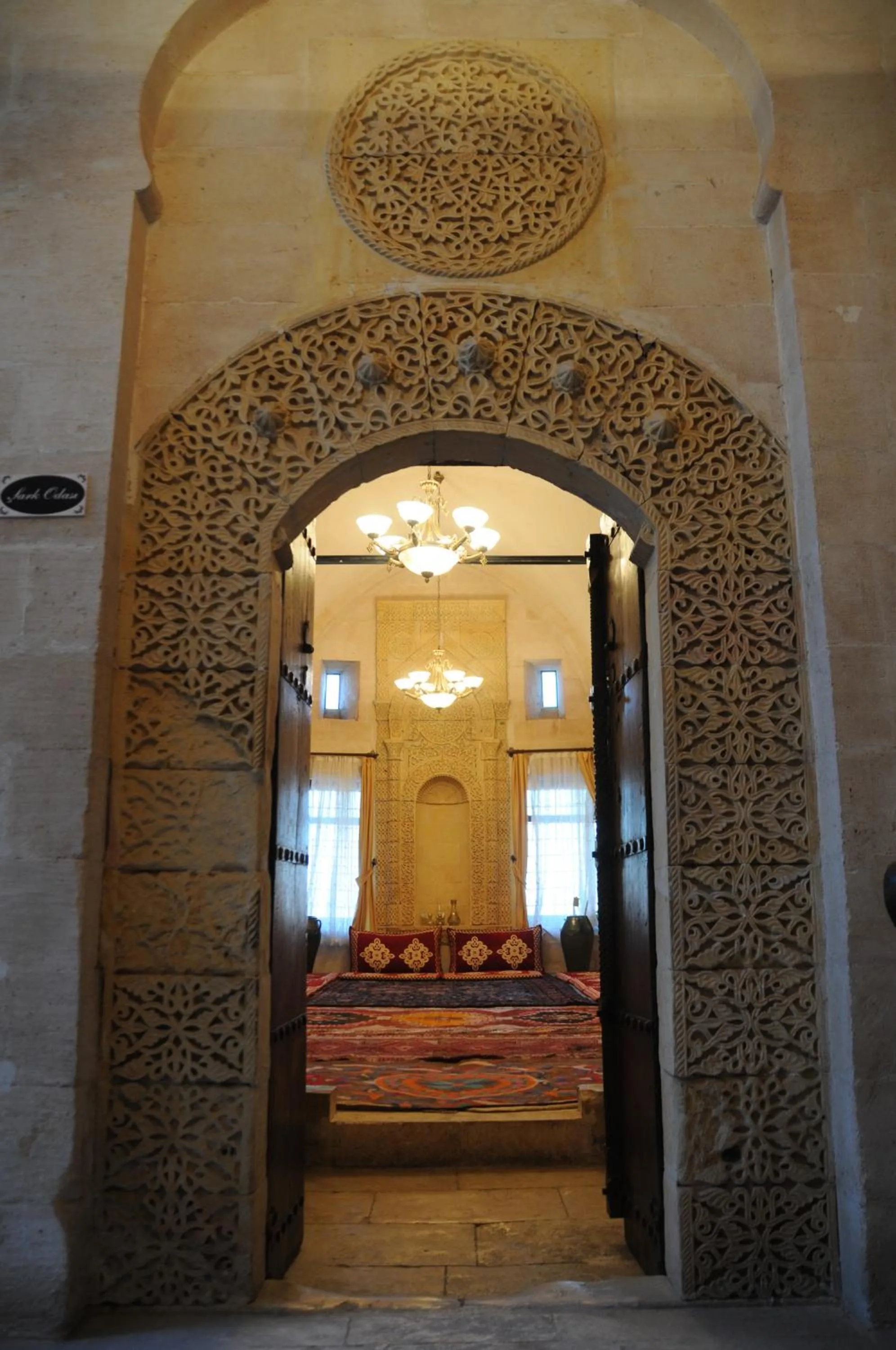 Decorative detail in Zinciriye Hotel