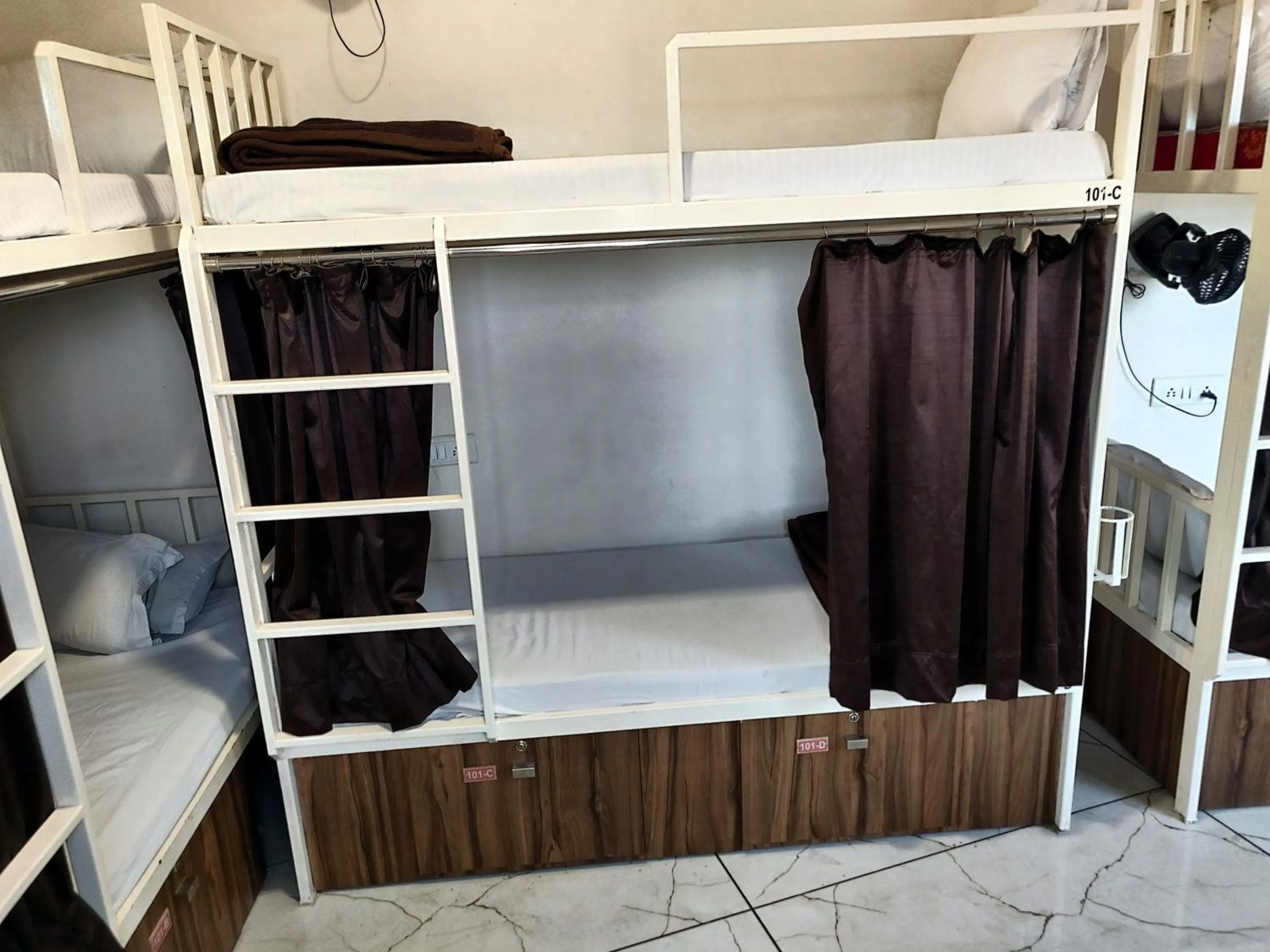 bunk bed in Hotel Milan