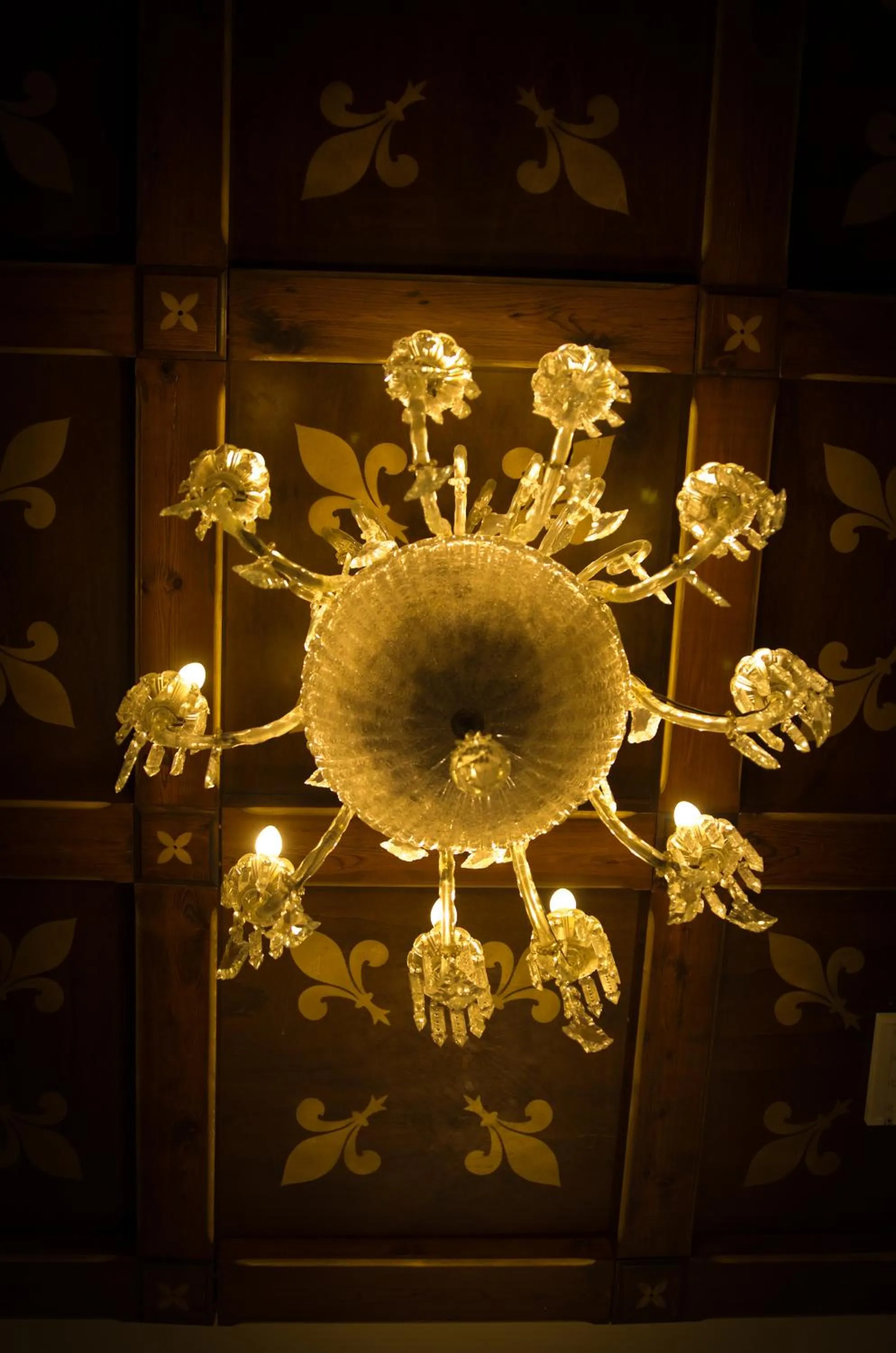 Decorative detail in Soggiorno Michelangelo