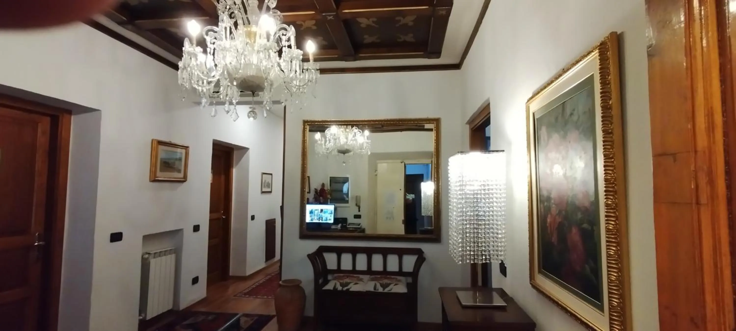 Lobby or reception in Soggiorno Michelangelo