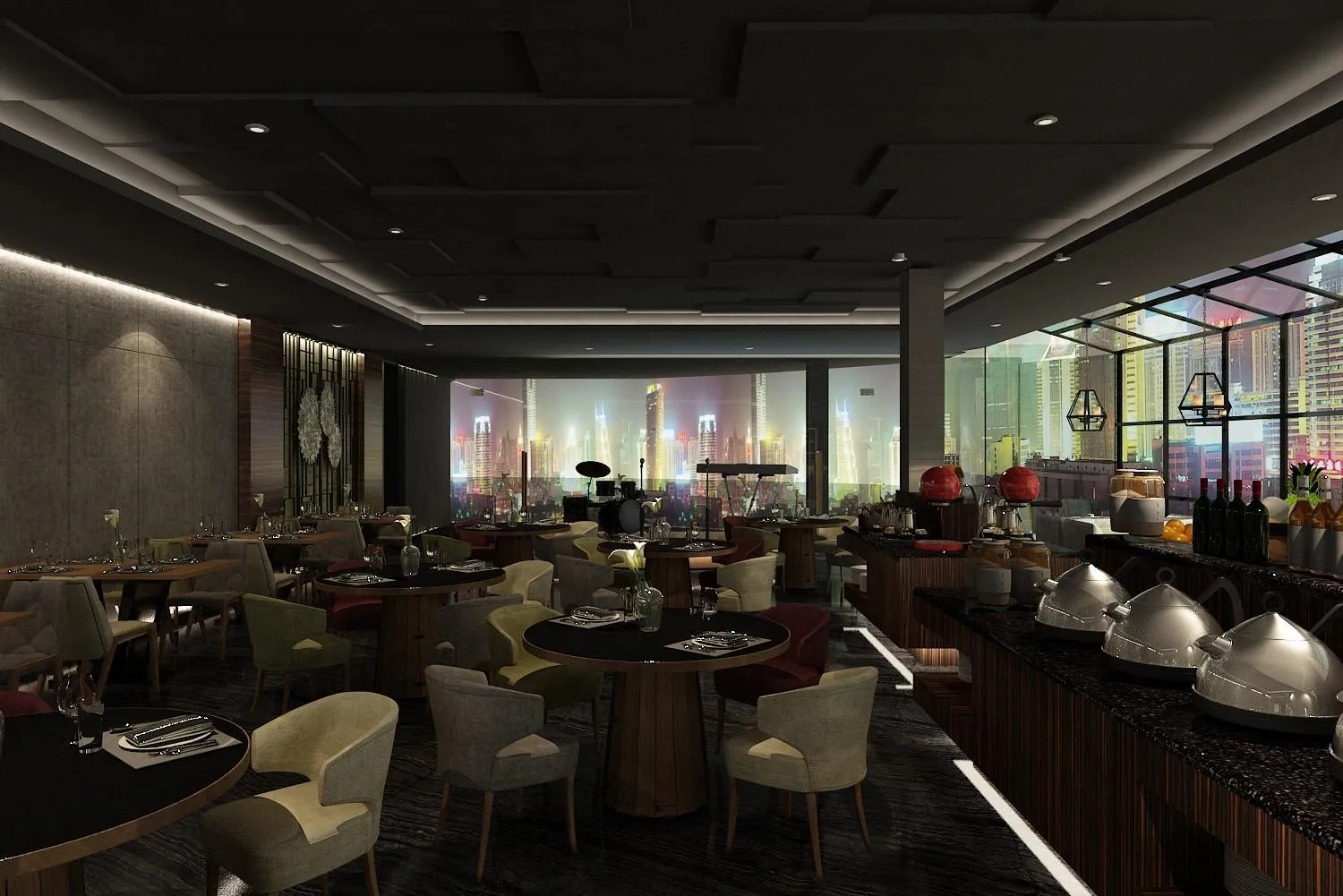 Restaurant/places to eat in Hotel Daily Inn