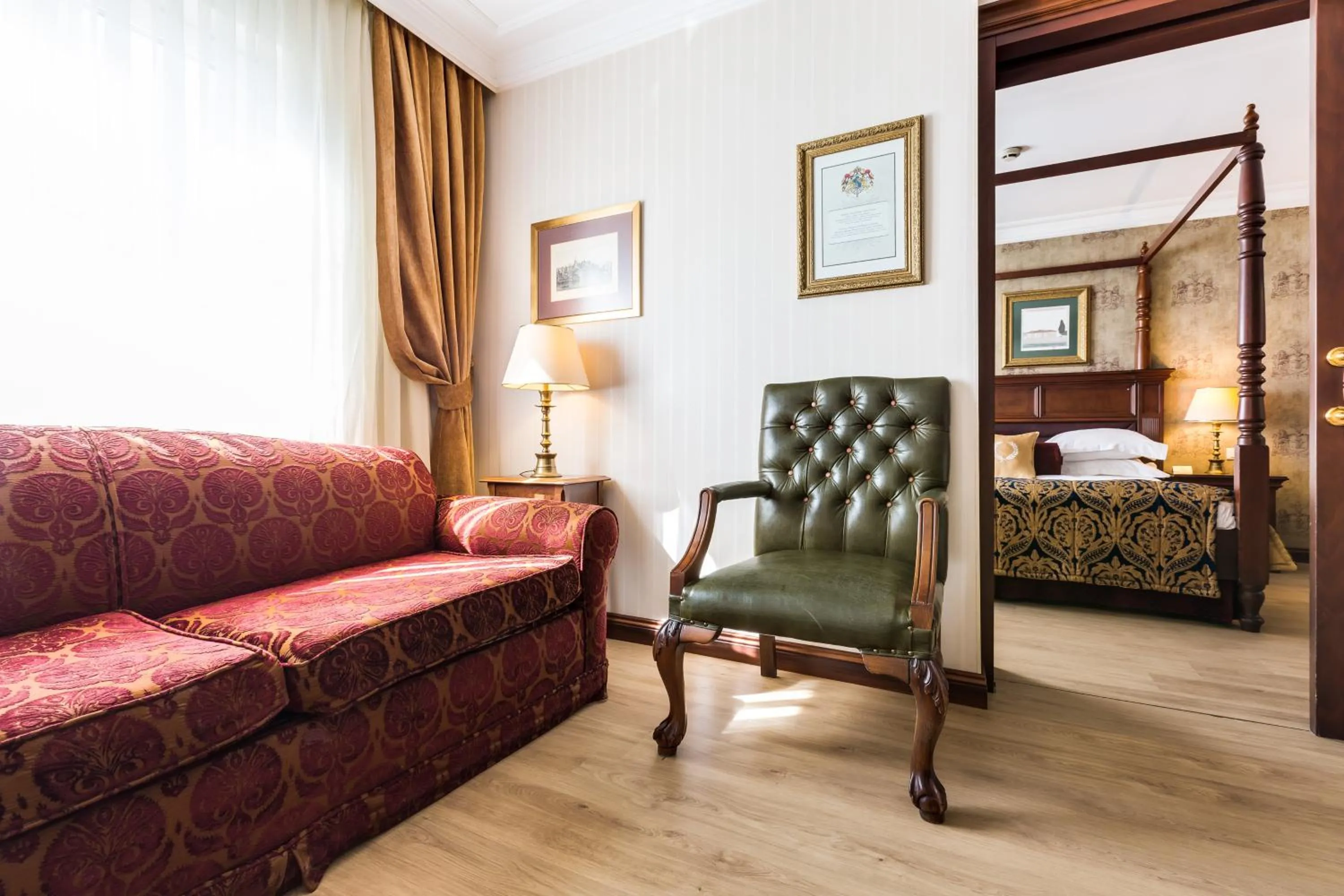 Living room, Bed in Gordion Hotel - Special Class