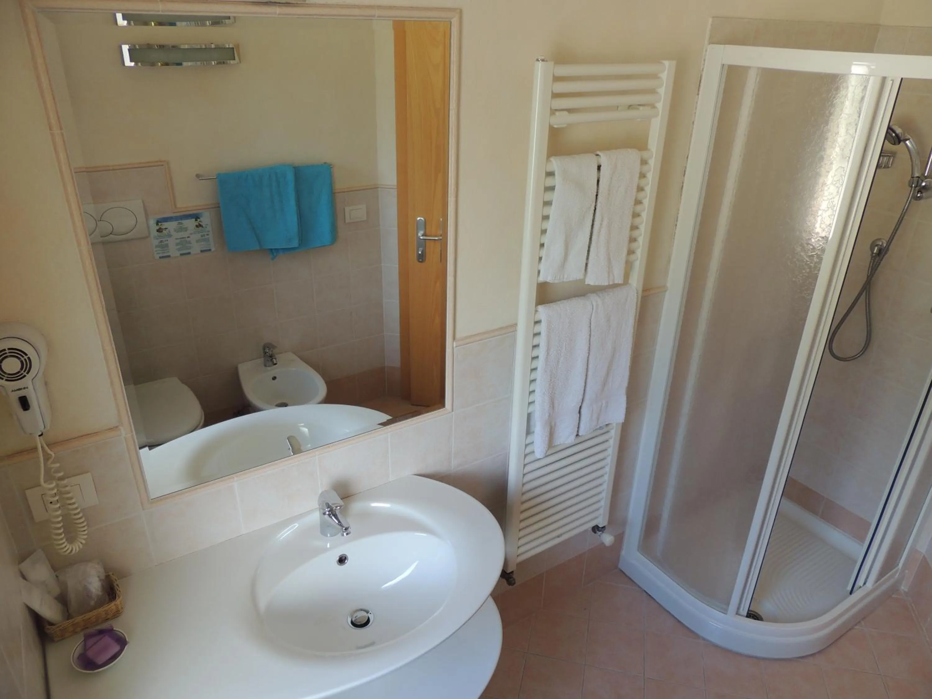 Bathroom in Liz Hotel & Apartments