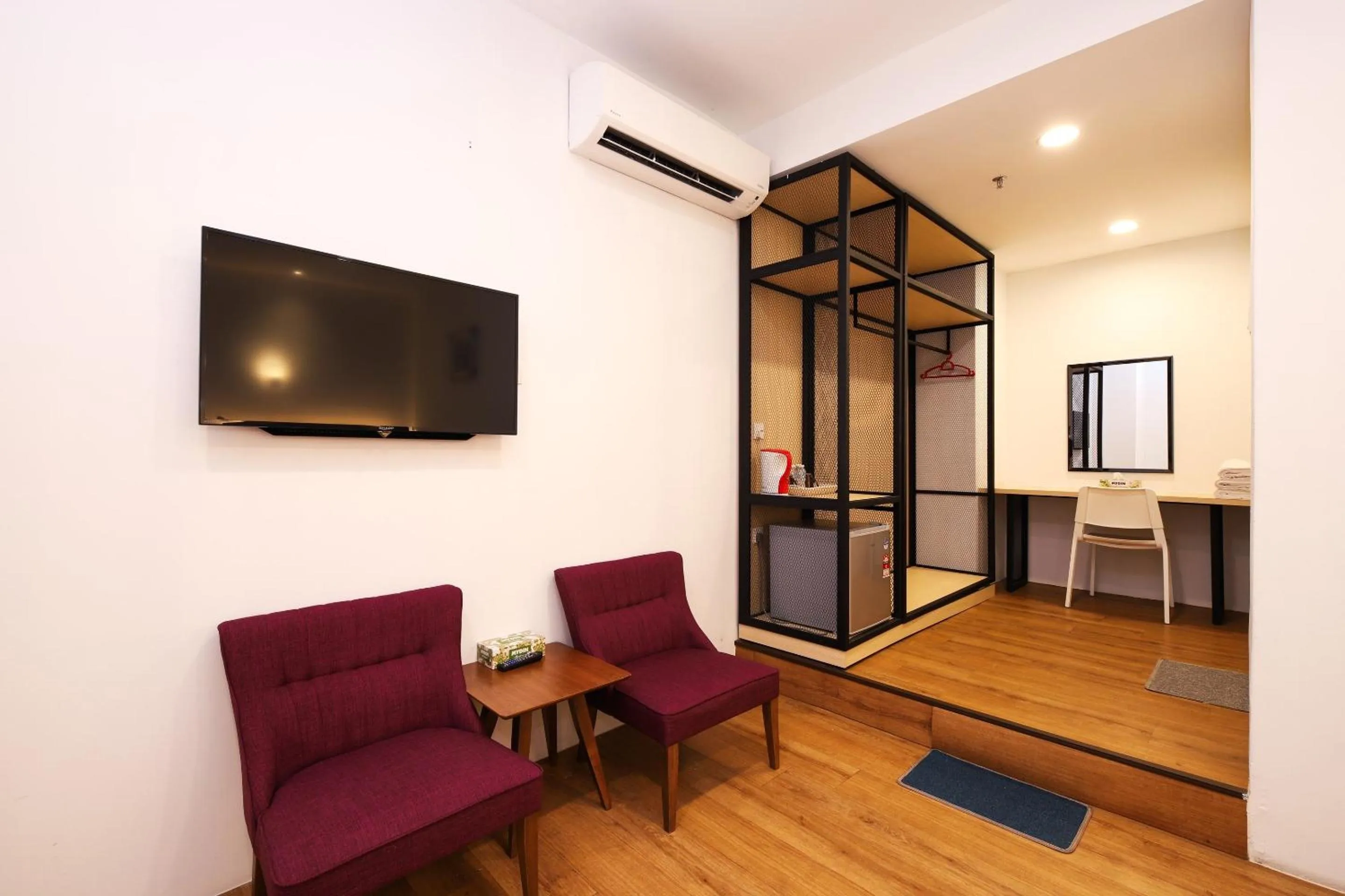 Communal lounge/ TV room in Agape Hotel Selayang