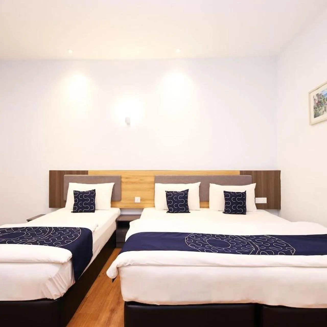 Bed in Agape Hotel Selayang