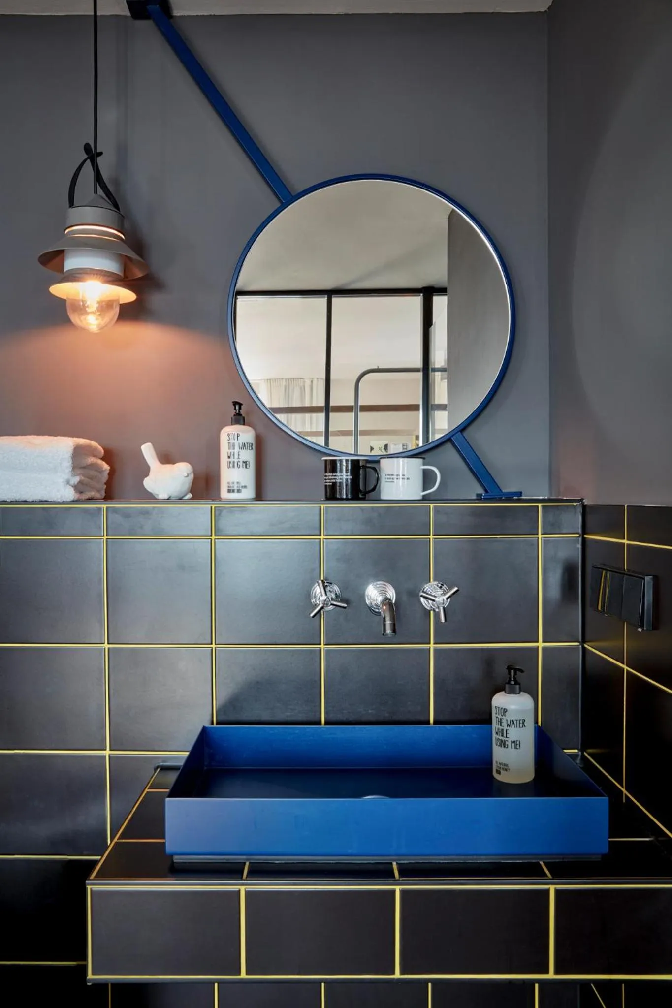 Bathroom in 25hours Hotel Das Tour