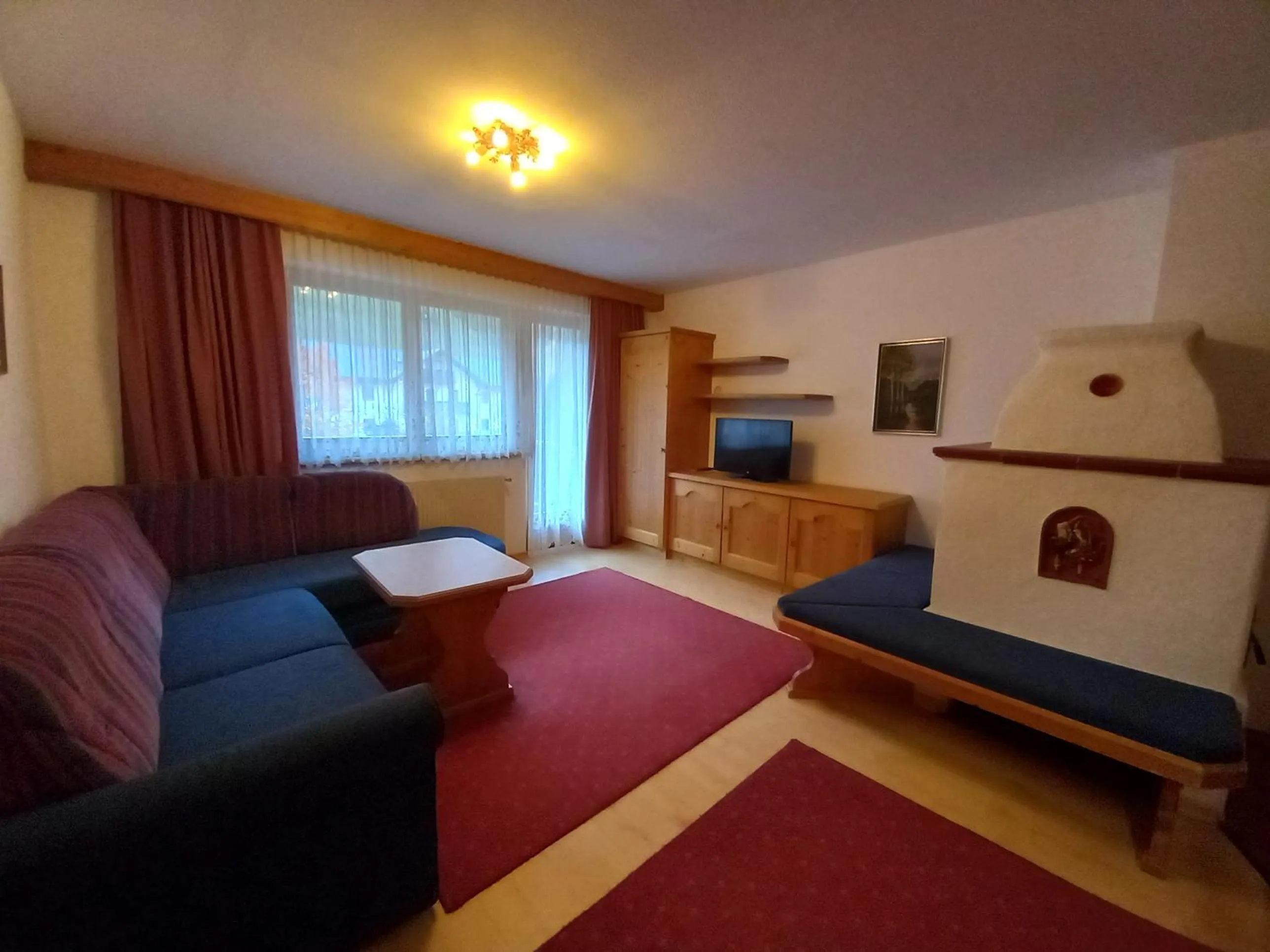 Living room, Bed in Aparthaus Camping Stubai