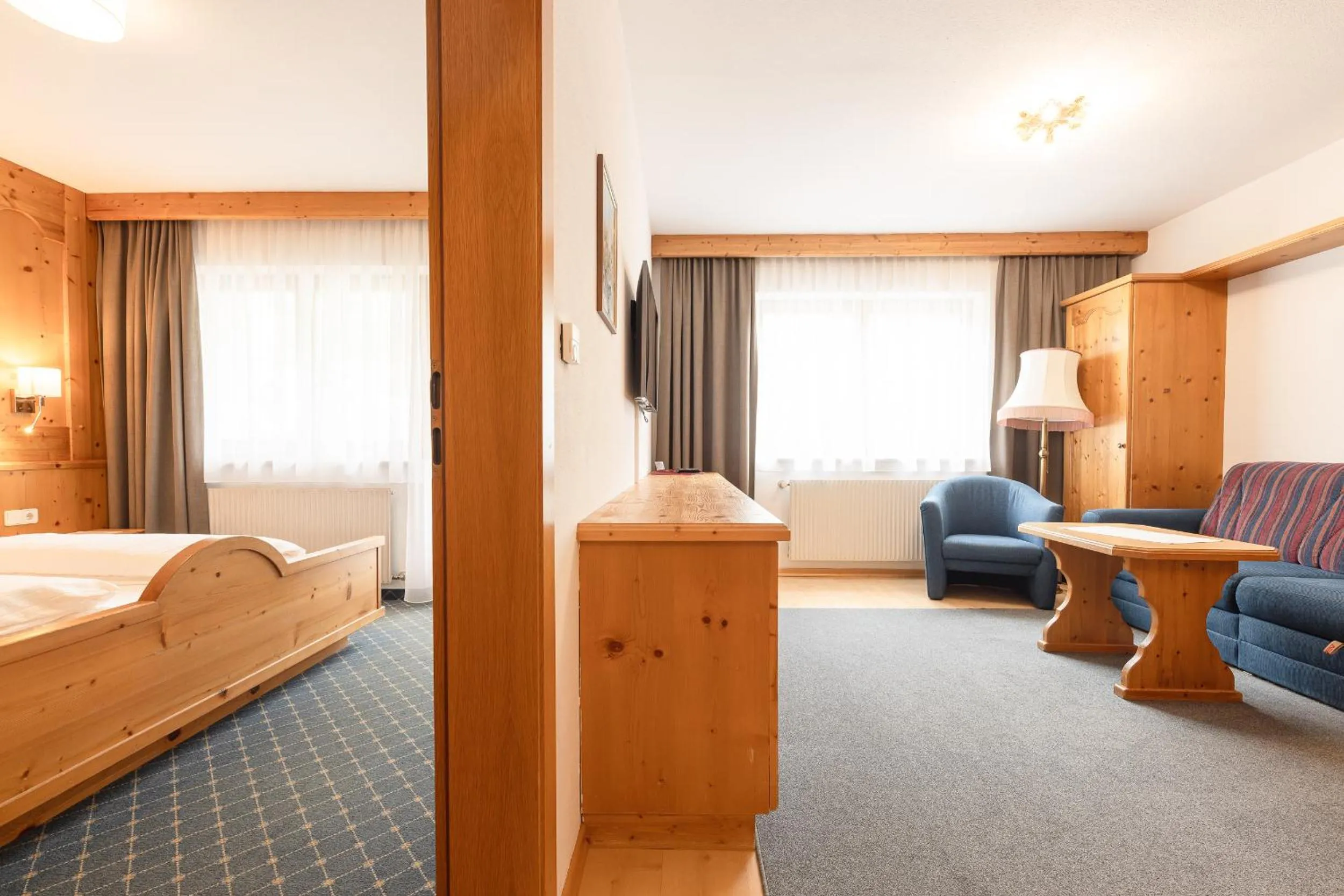 Photo of the whole room, Bed in Aparthaus Camping Stubai