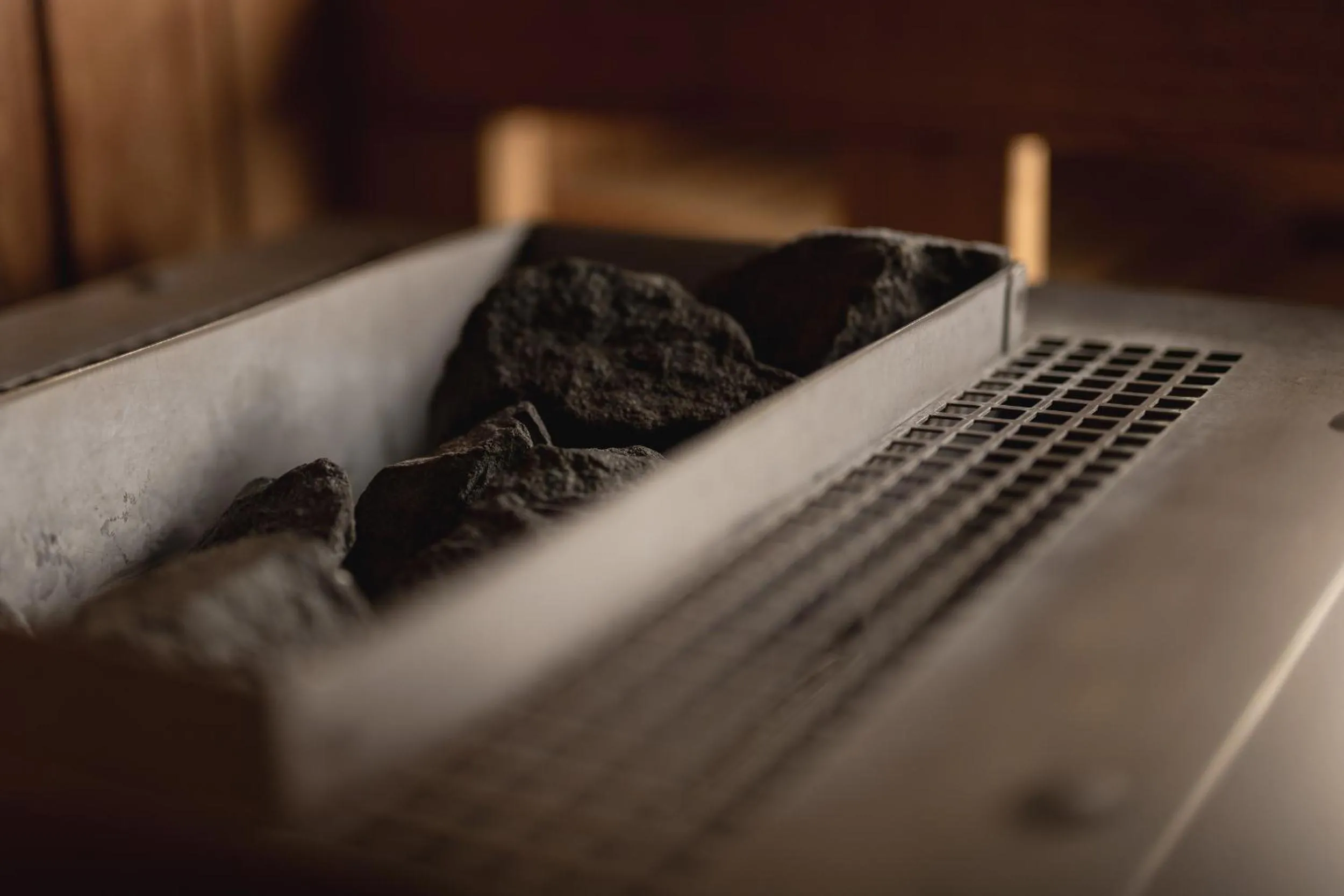 Sauna in Aparthaus Camping Stubai