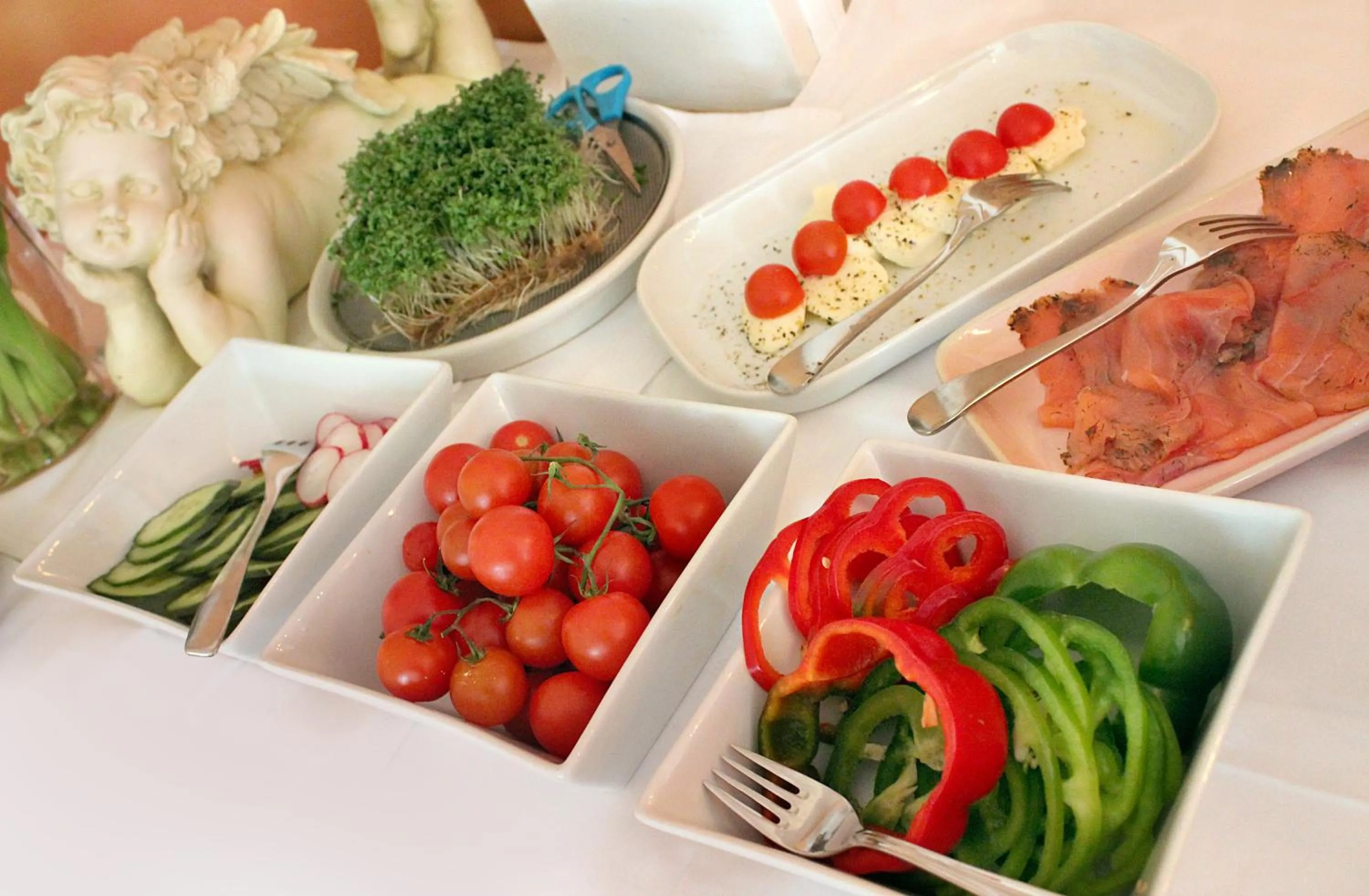 Buffet breakfast in Hotel St. Hubertushof