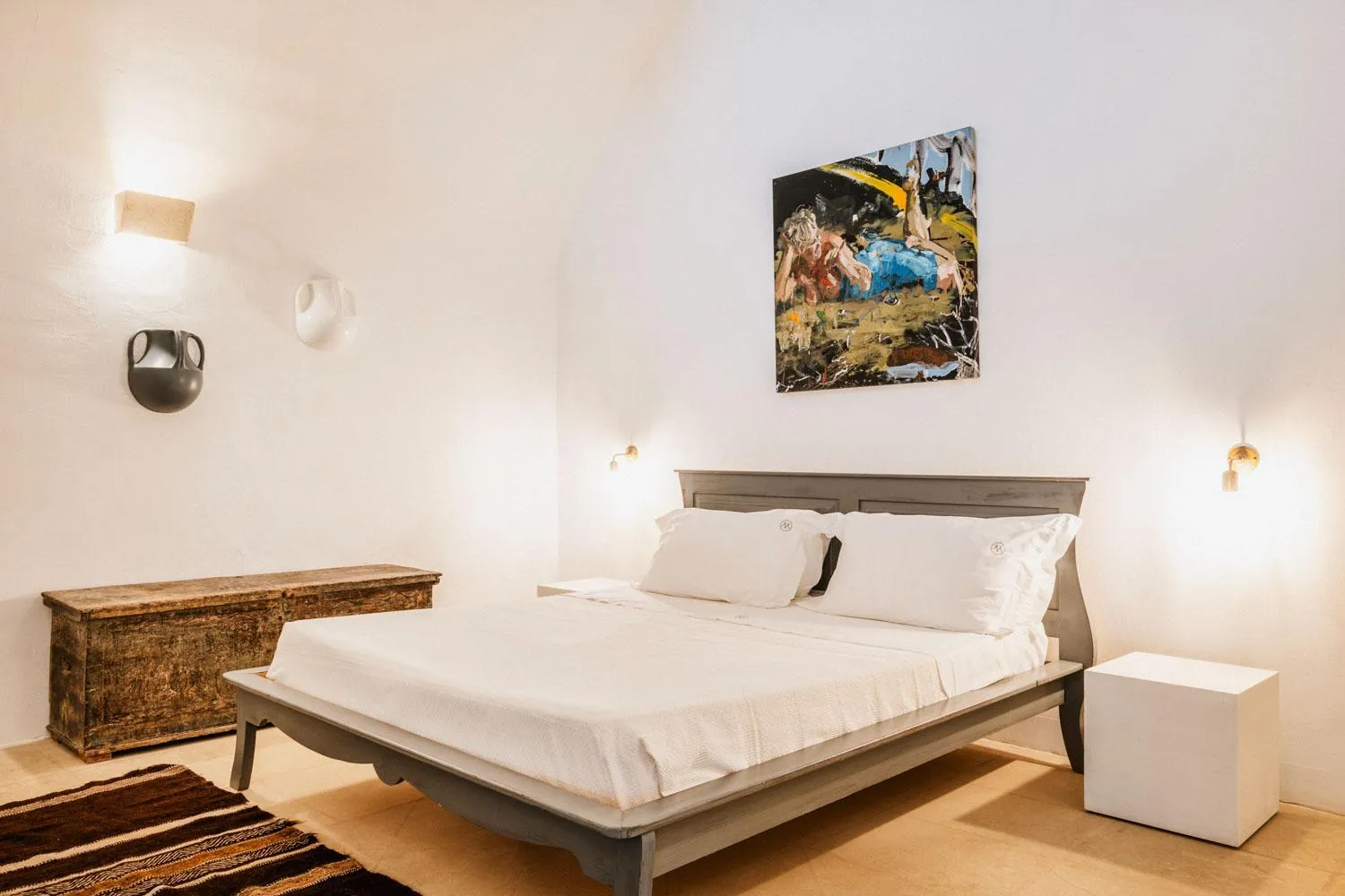 Bedroom, Bed in Masseria Li Foggi