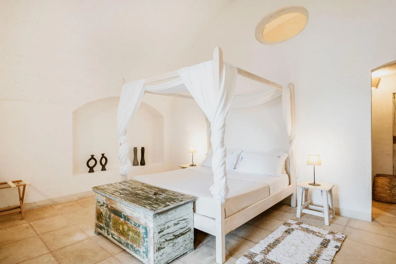 Bedroom, Bed in Masseria Li Foggi