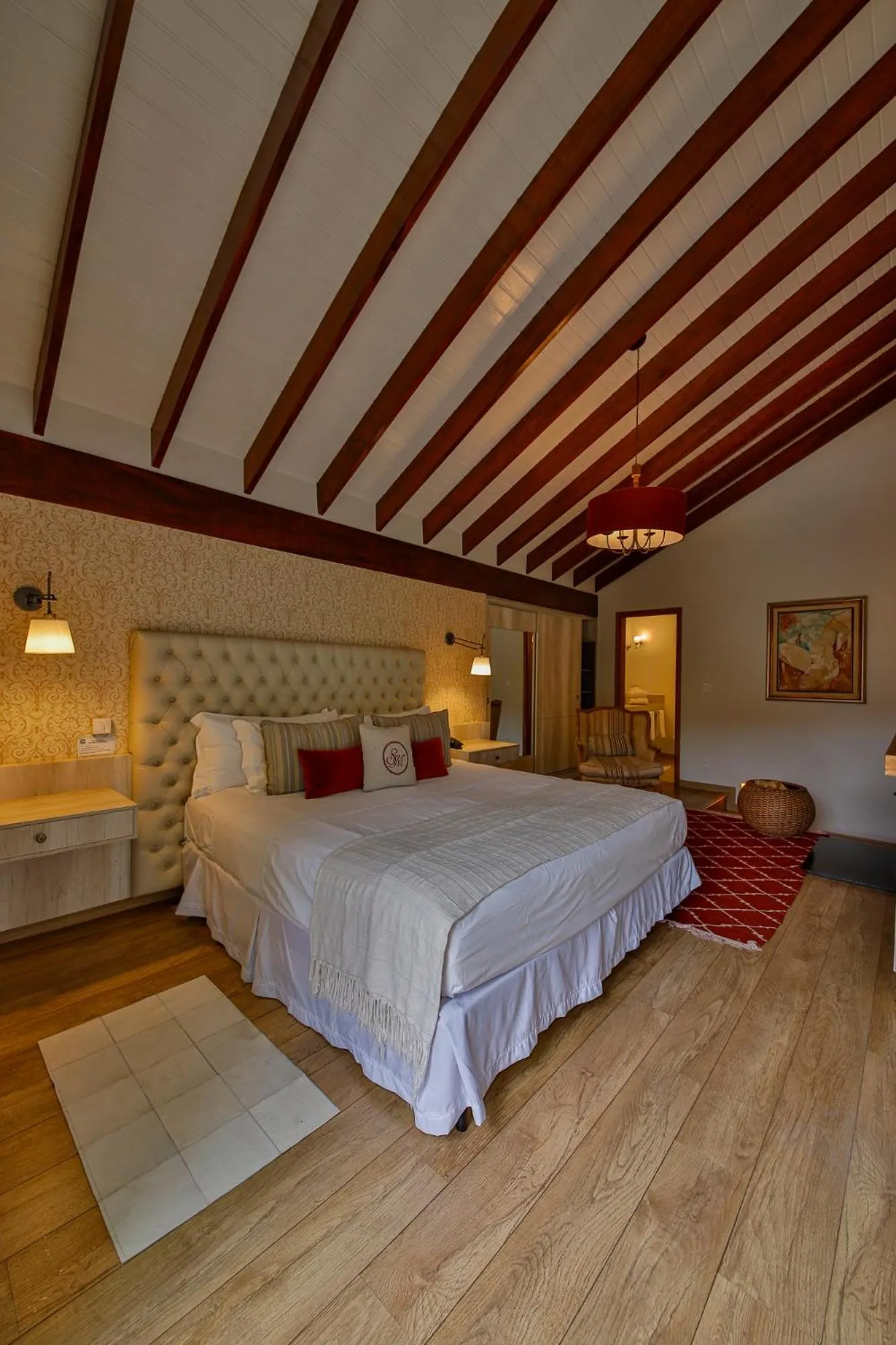 Bed in Hotel & Spa Saint Michel