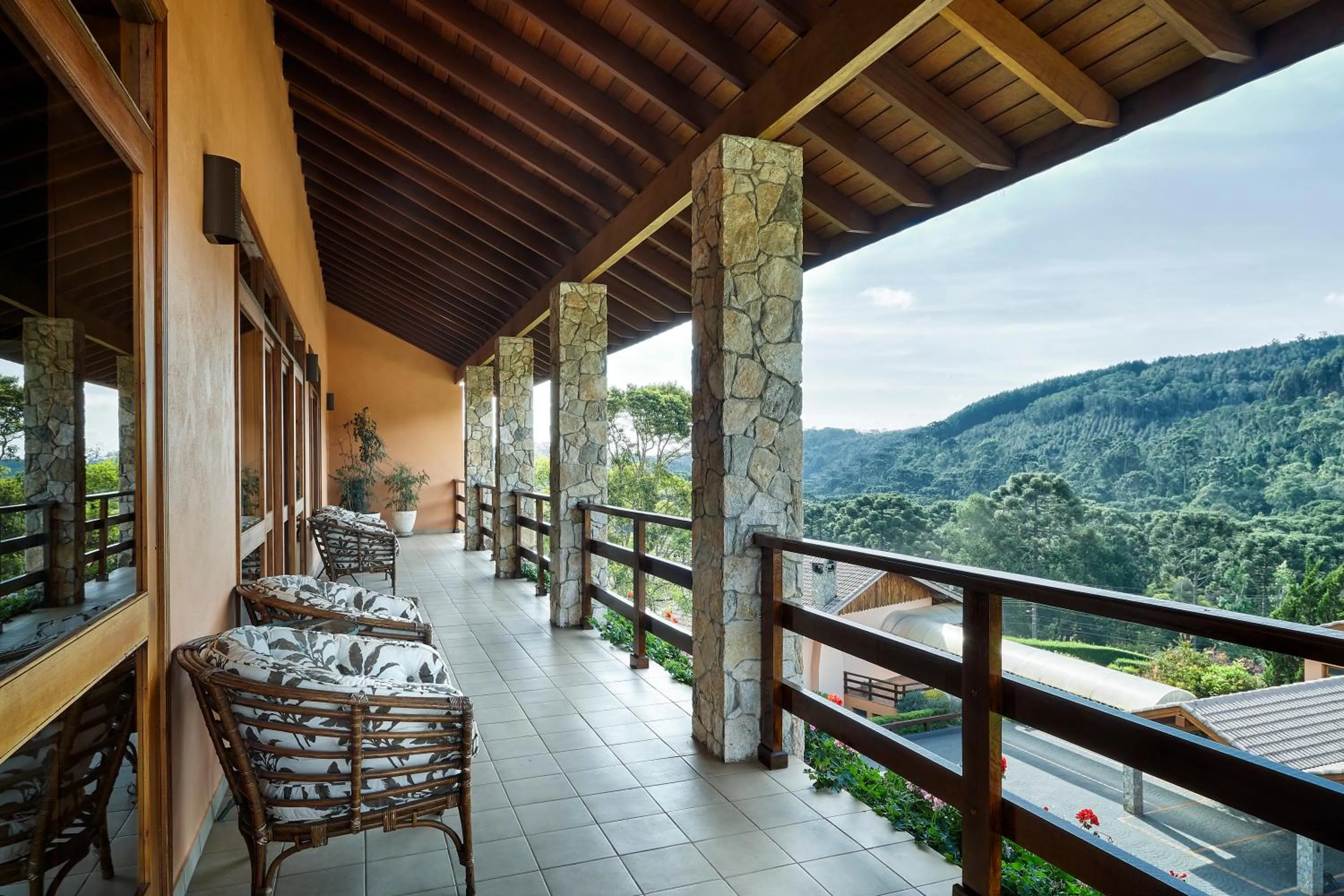 Balcony/Terrace in Hotel & Spa Saint Michel