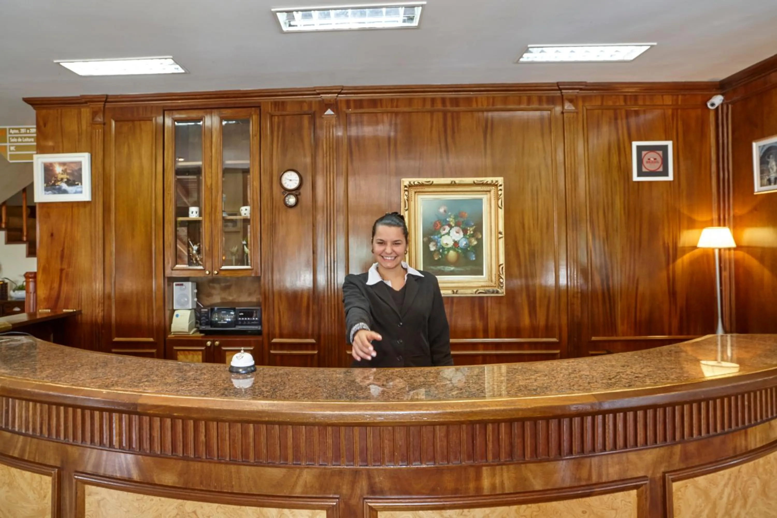 Lobby or reception in Hotel & Spa Saint Michel