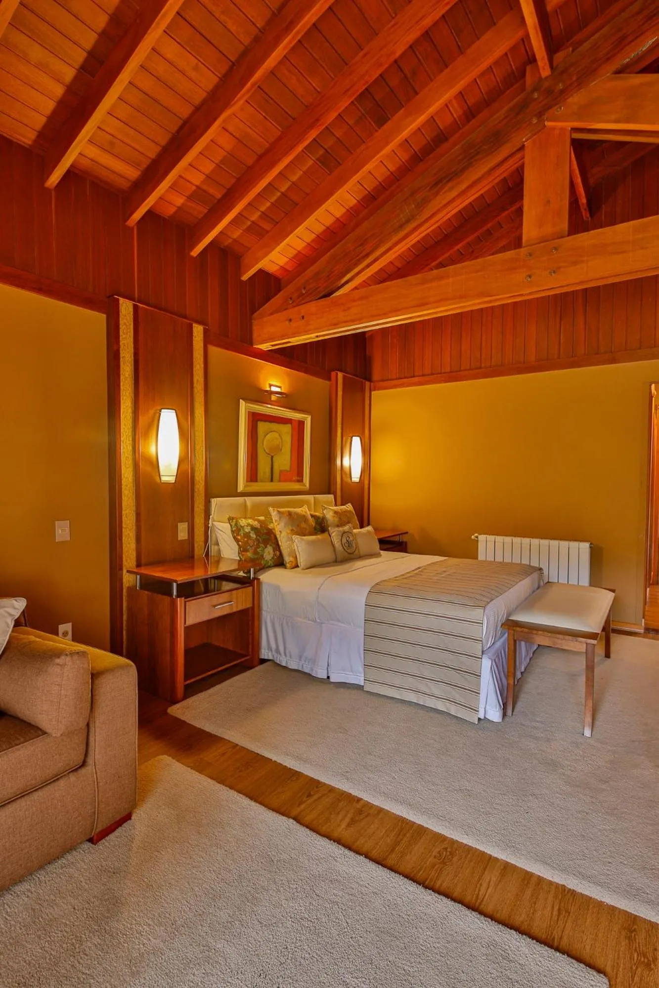 Bed in Hotel & Spa Saint Michel