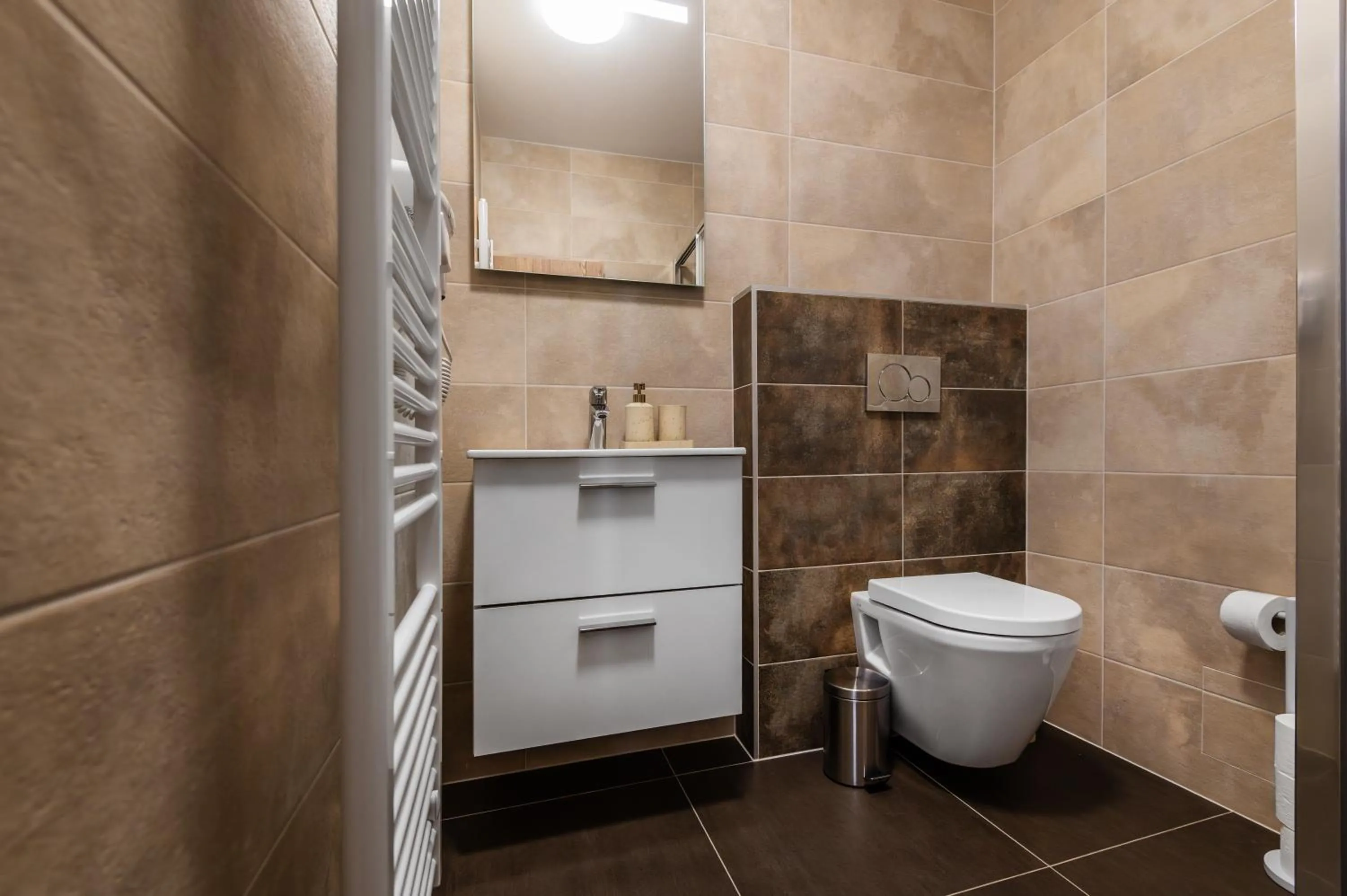 Shower in Café Kaftan - pension