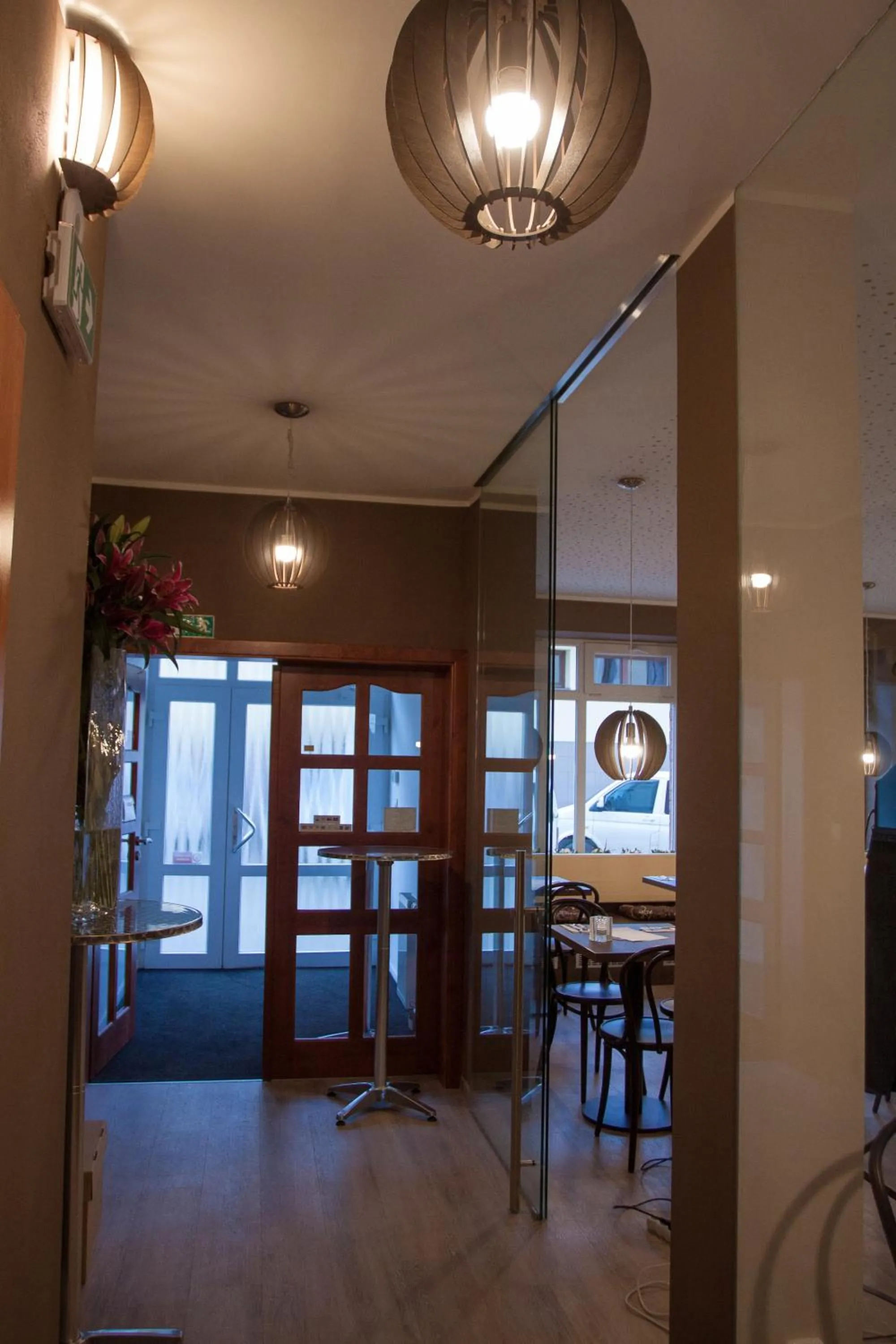 Property building in Café Kaftan - pension