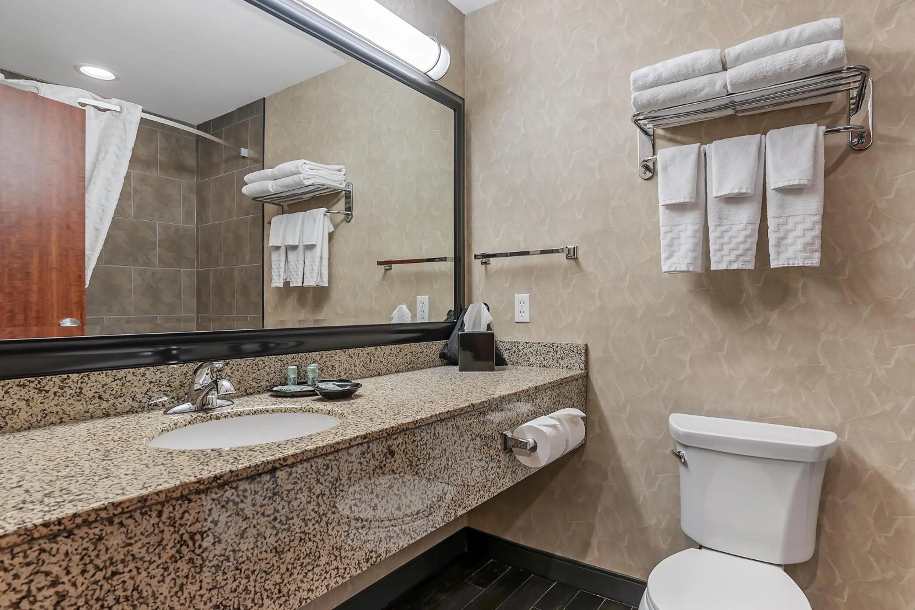 Bathroom in Best Western Blairmore