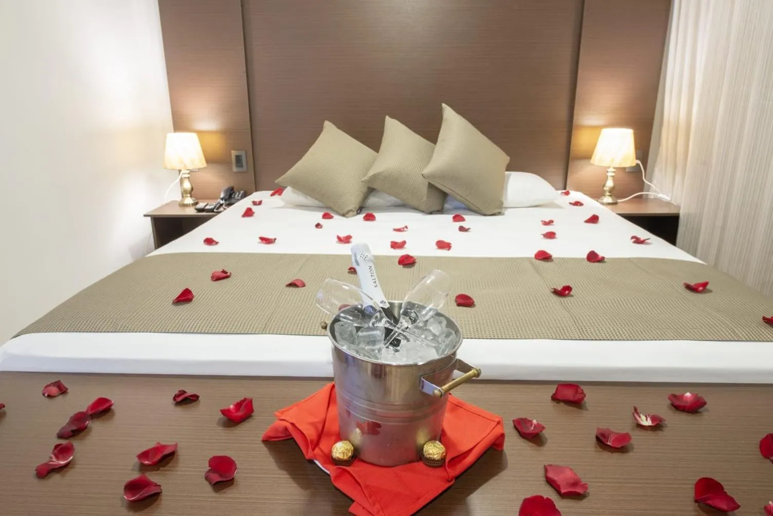 Bed in Olavo Bilac Hotel