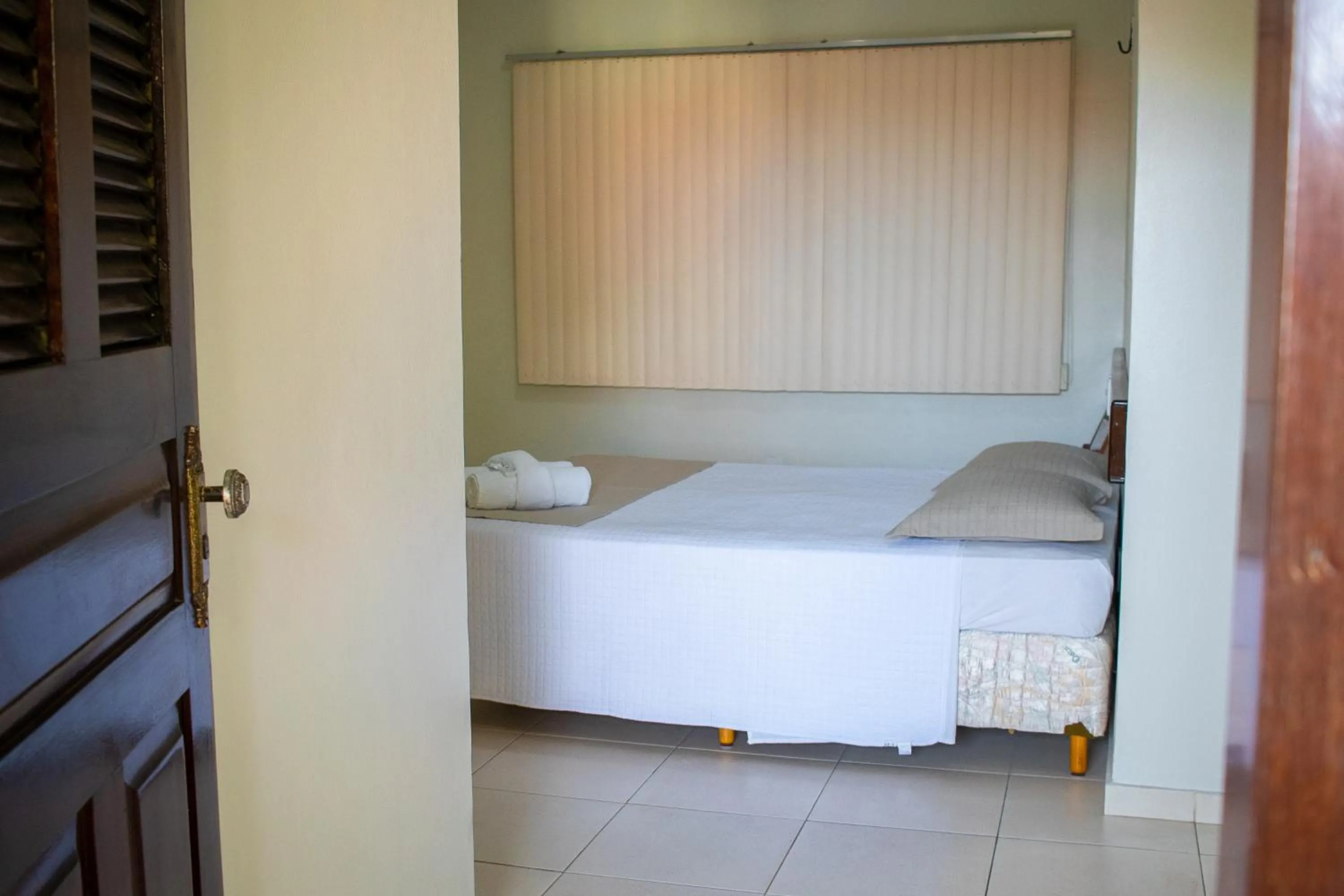 Bed in Hotel Pousada Dos Ventos