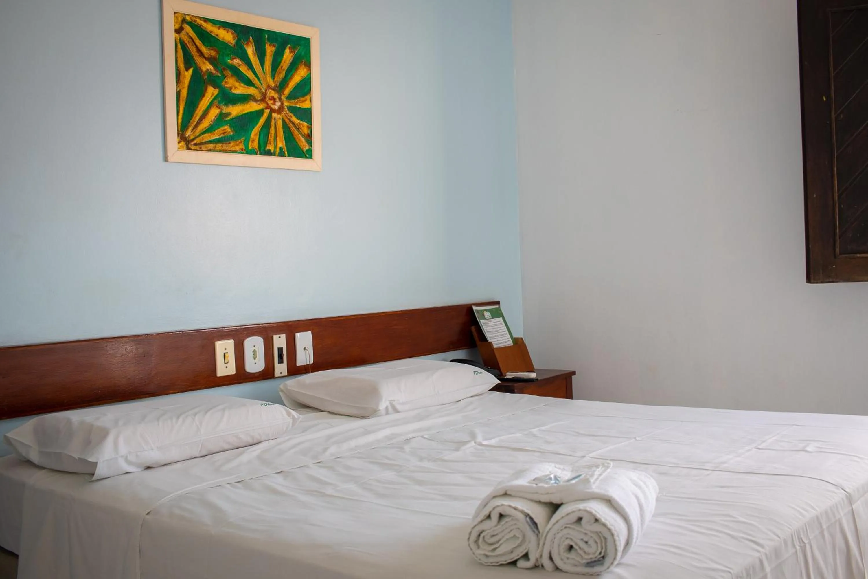 Bed in Hotel Pousada Dos Ventos