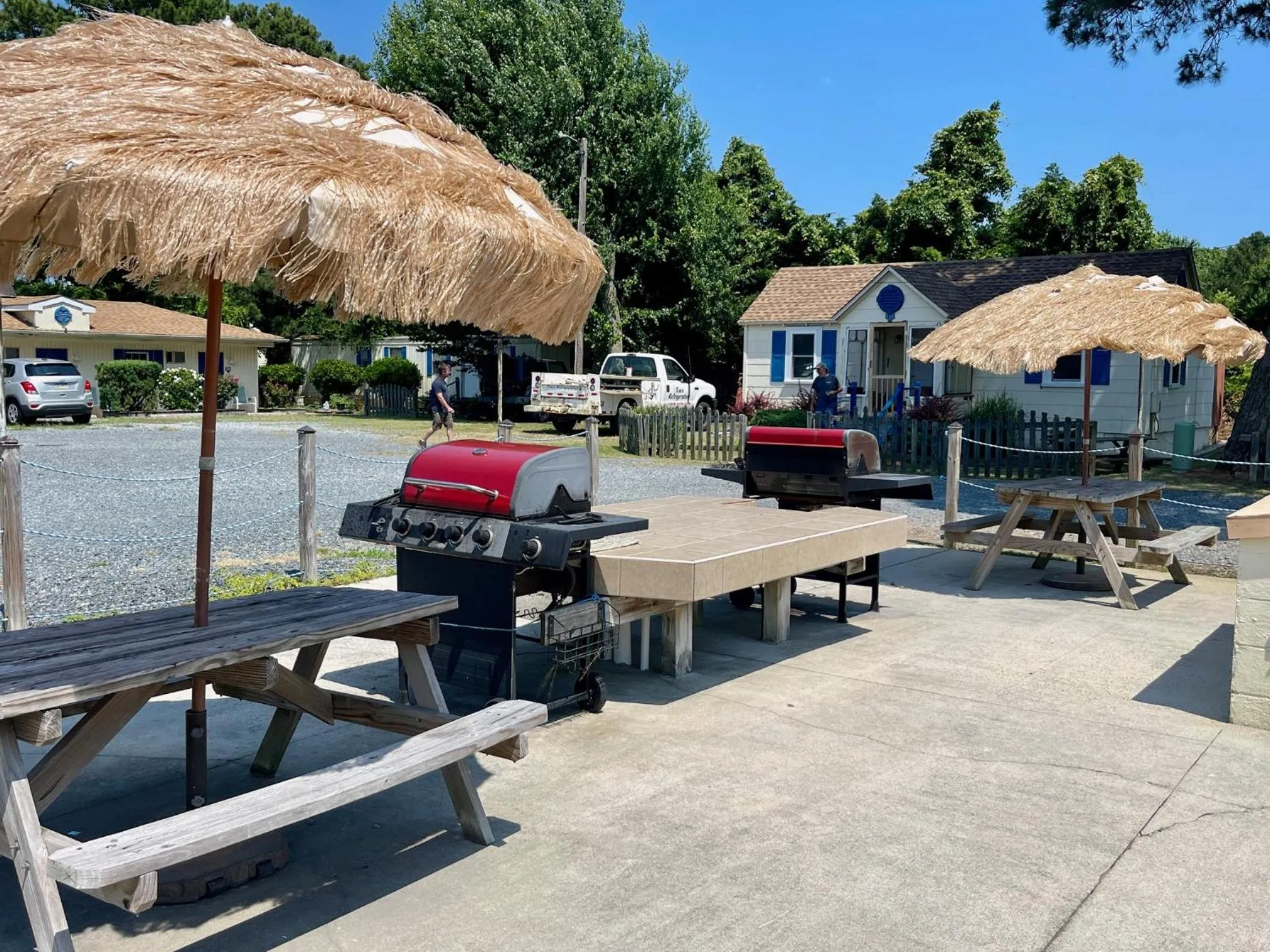 Property building in Americas Best Value Inn Chincoteague