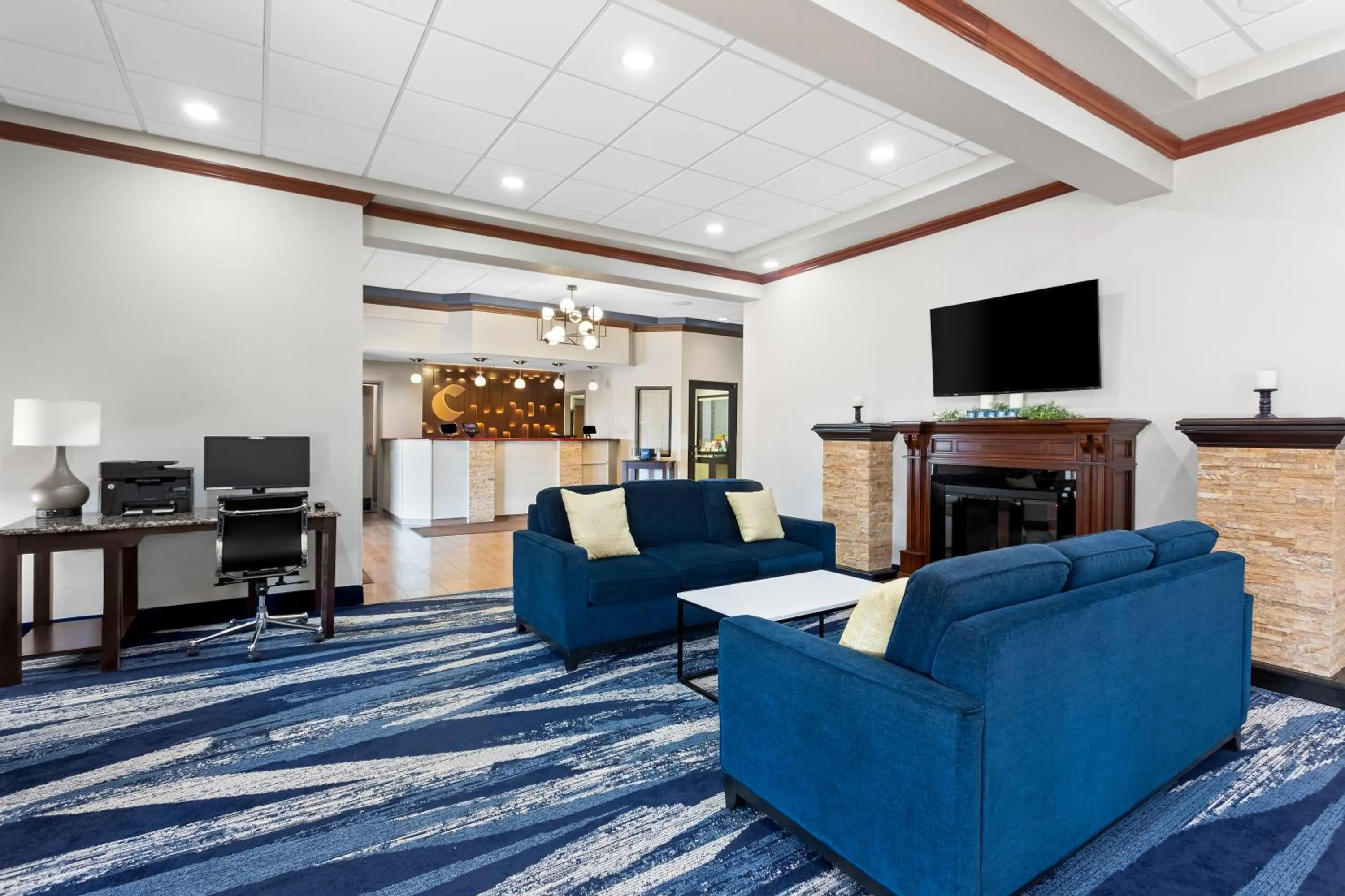 Lobby or reception in Comfort Inn & Suites Kenosha-Pleasant Prairie