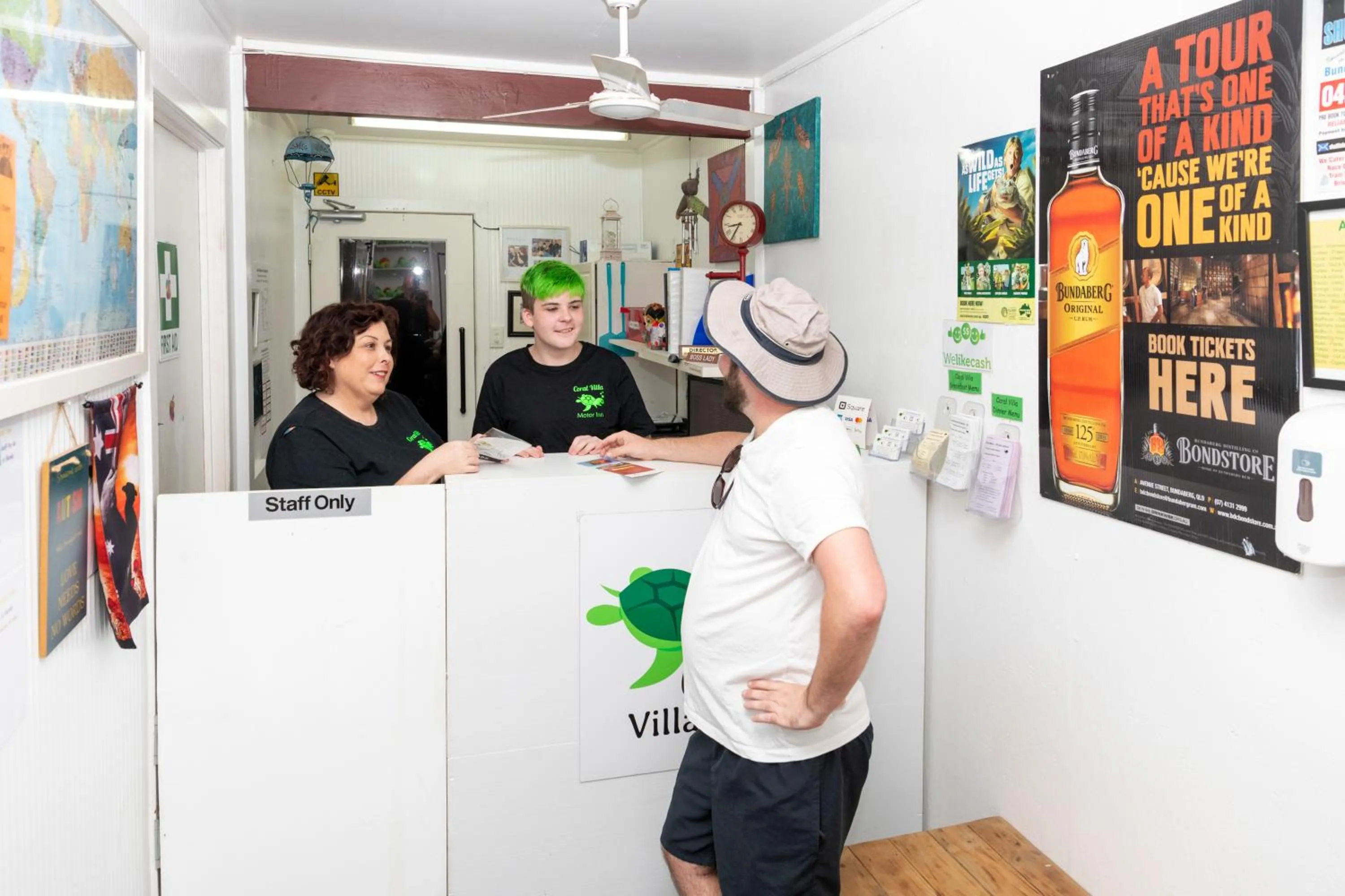 Lobby or reception in Bundaberg Coral Villa Motor Inn