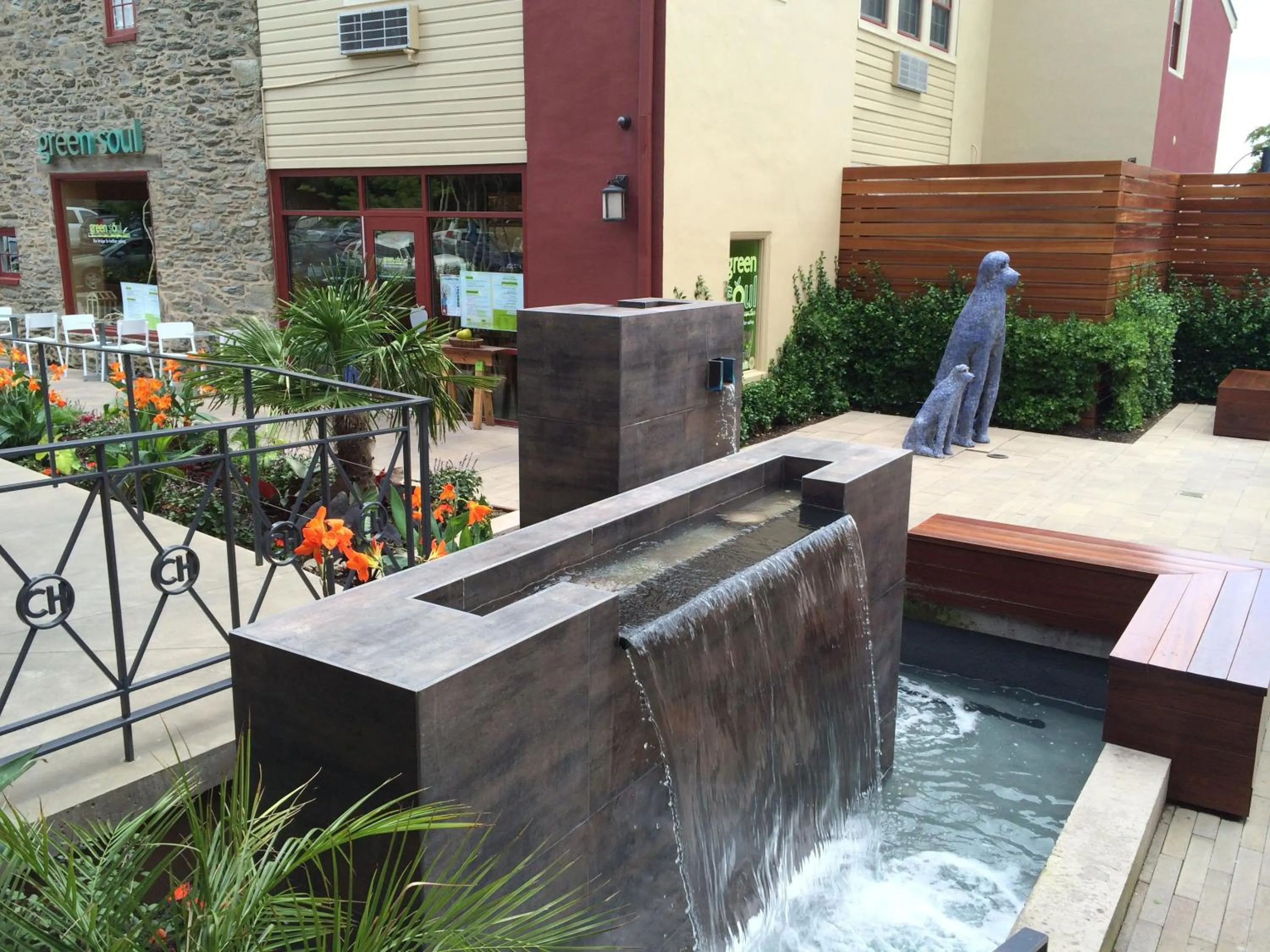 Natural landscape in Chestnut Hill Hotel