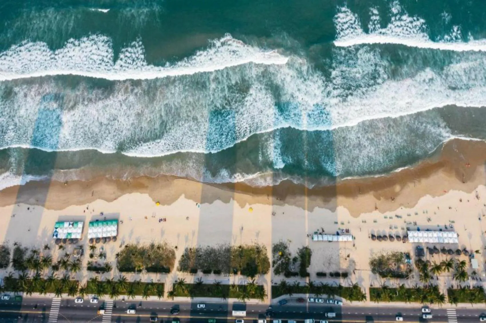 Bird's eye view in Cocochine Da Nang
