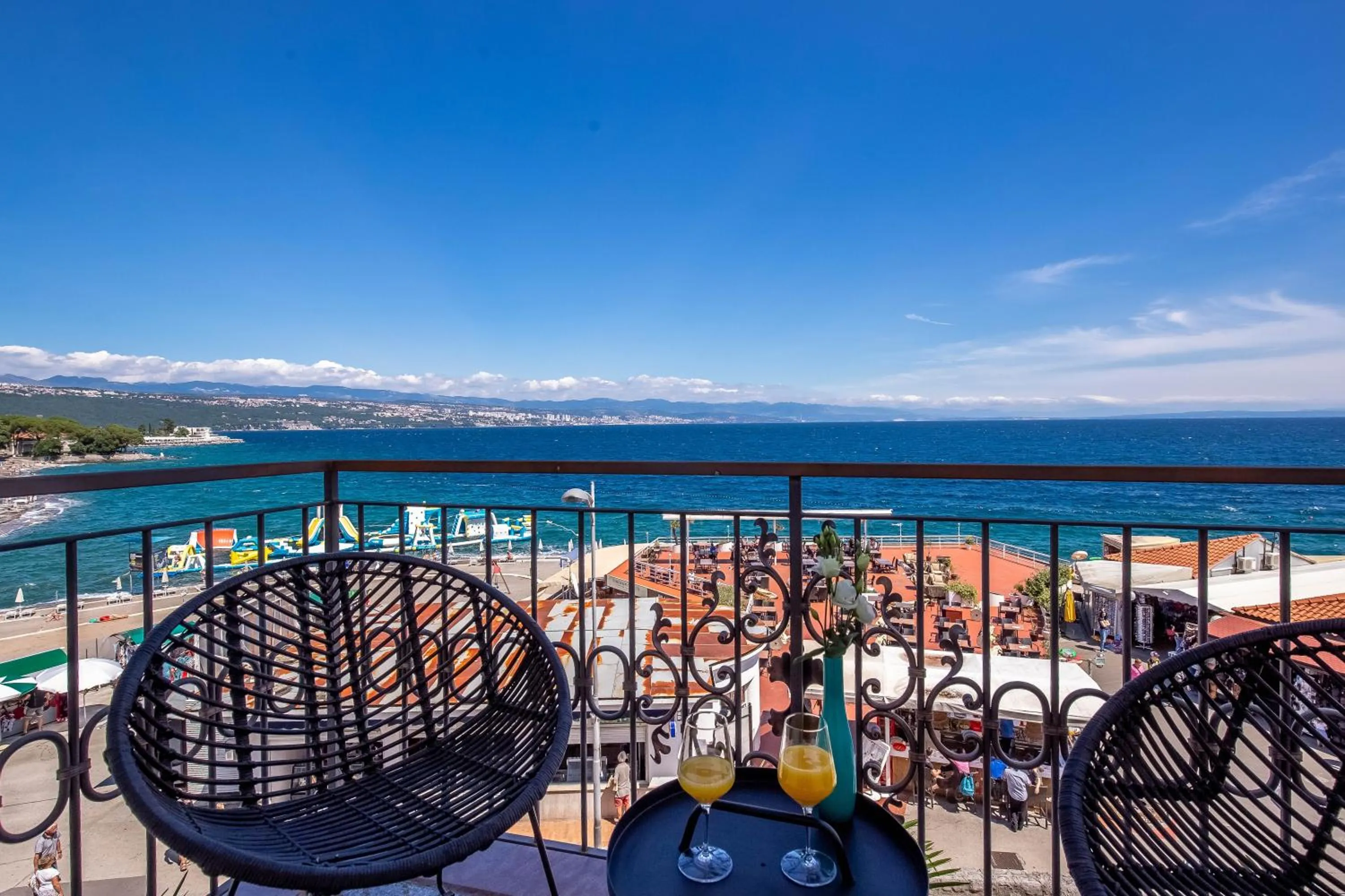 City view in Hotel Galeb