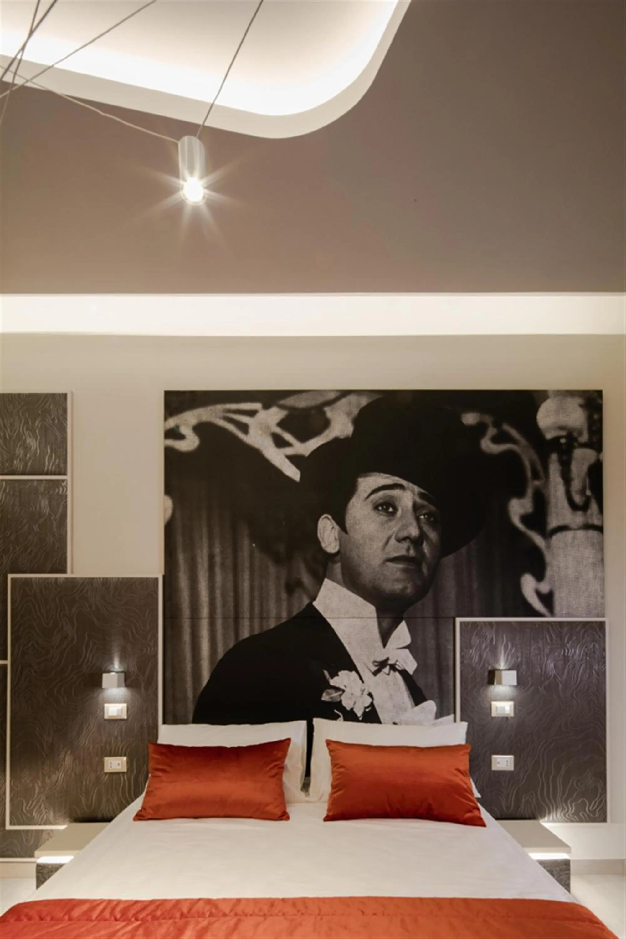 Bedroom, Bed in Via Veneto Luxury Suites