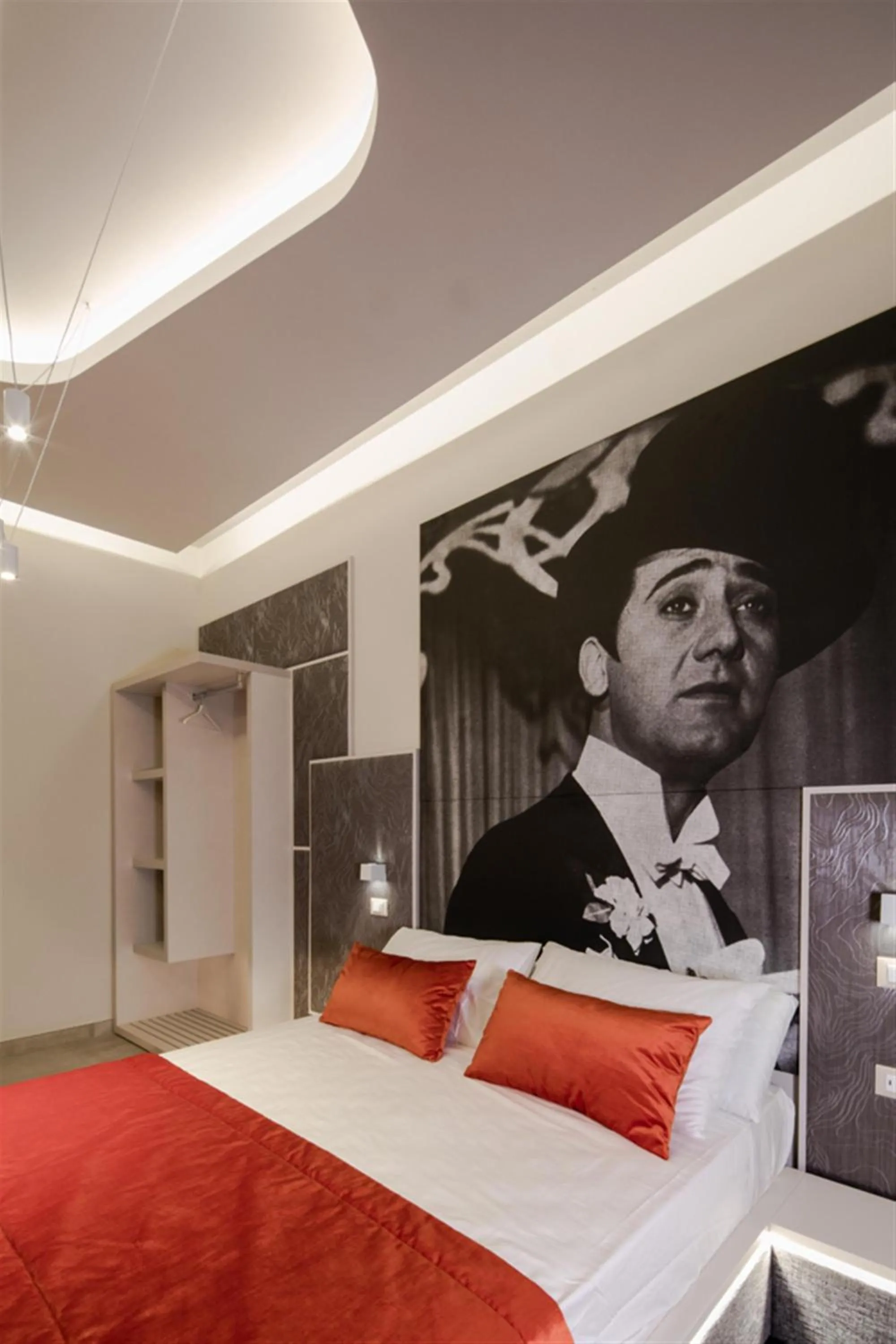 Bedroom, Bed in Via Veneto Luxury Suites