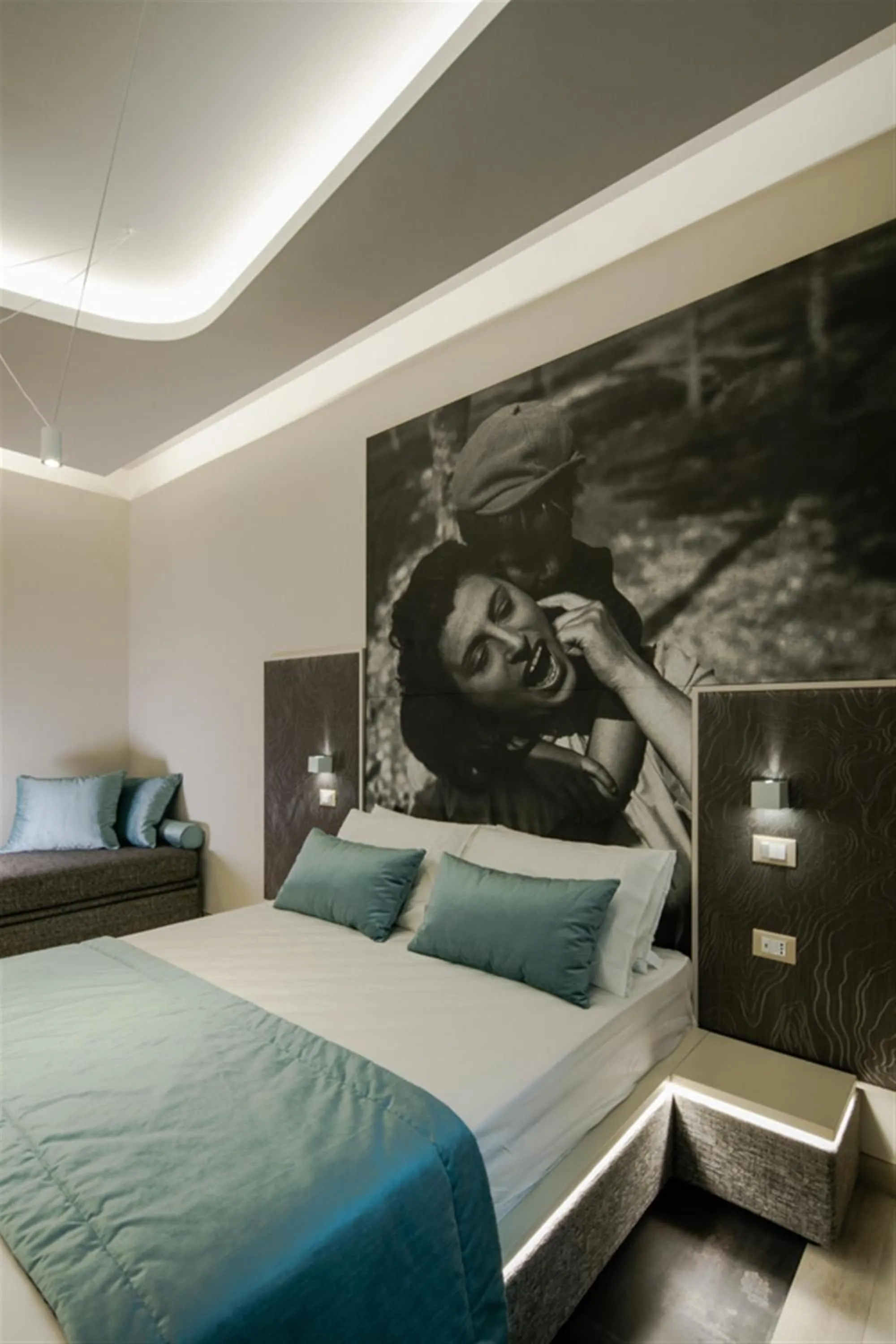 Bedroom, Bed in Via Veneto Luxury Suites