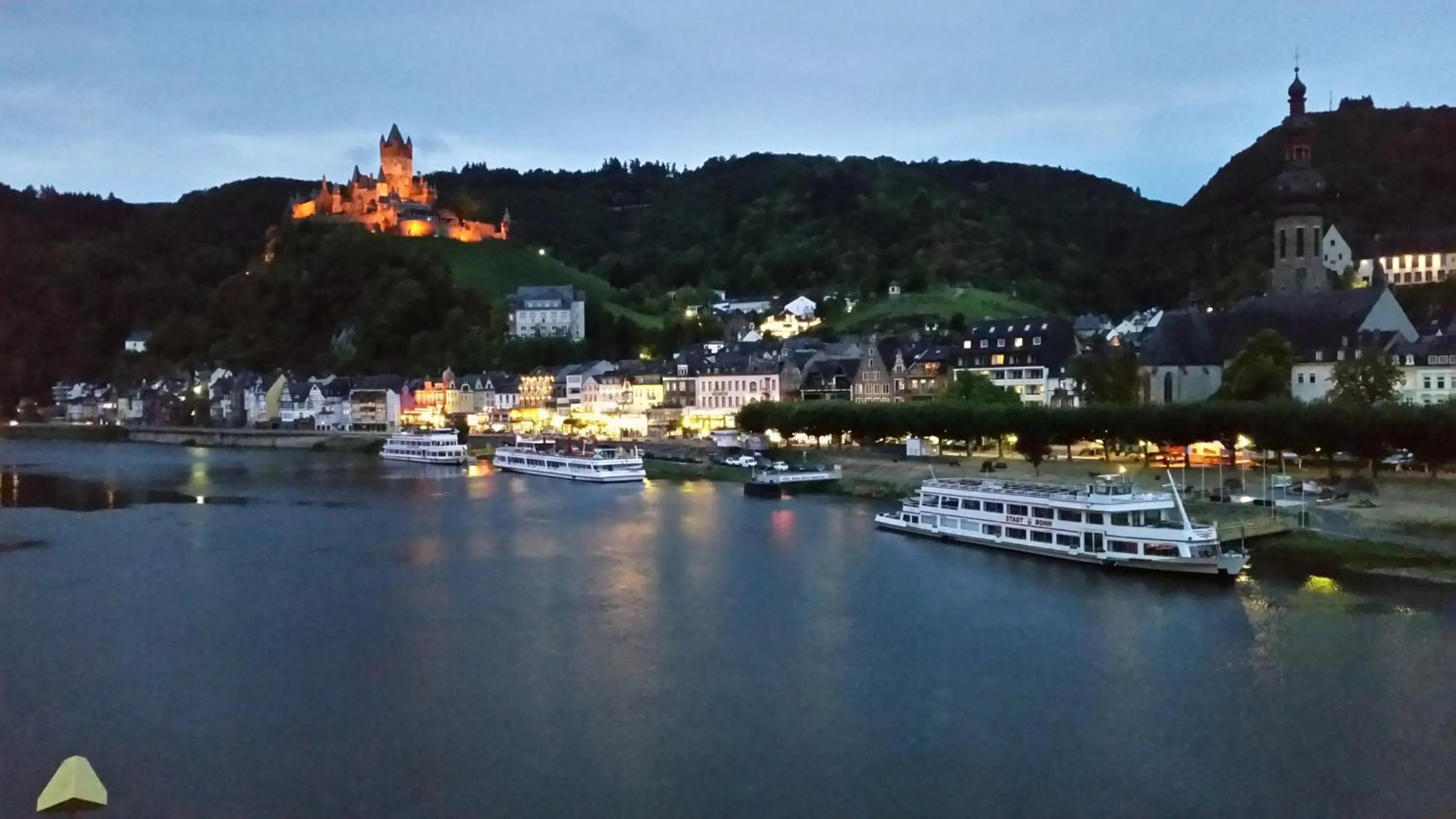 City view in aparthotel Cochem