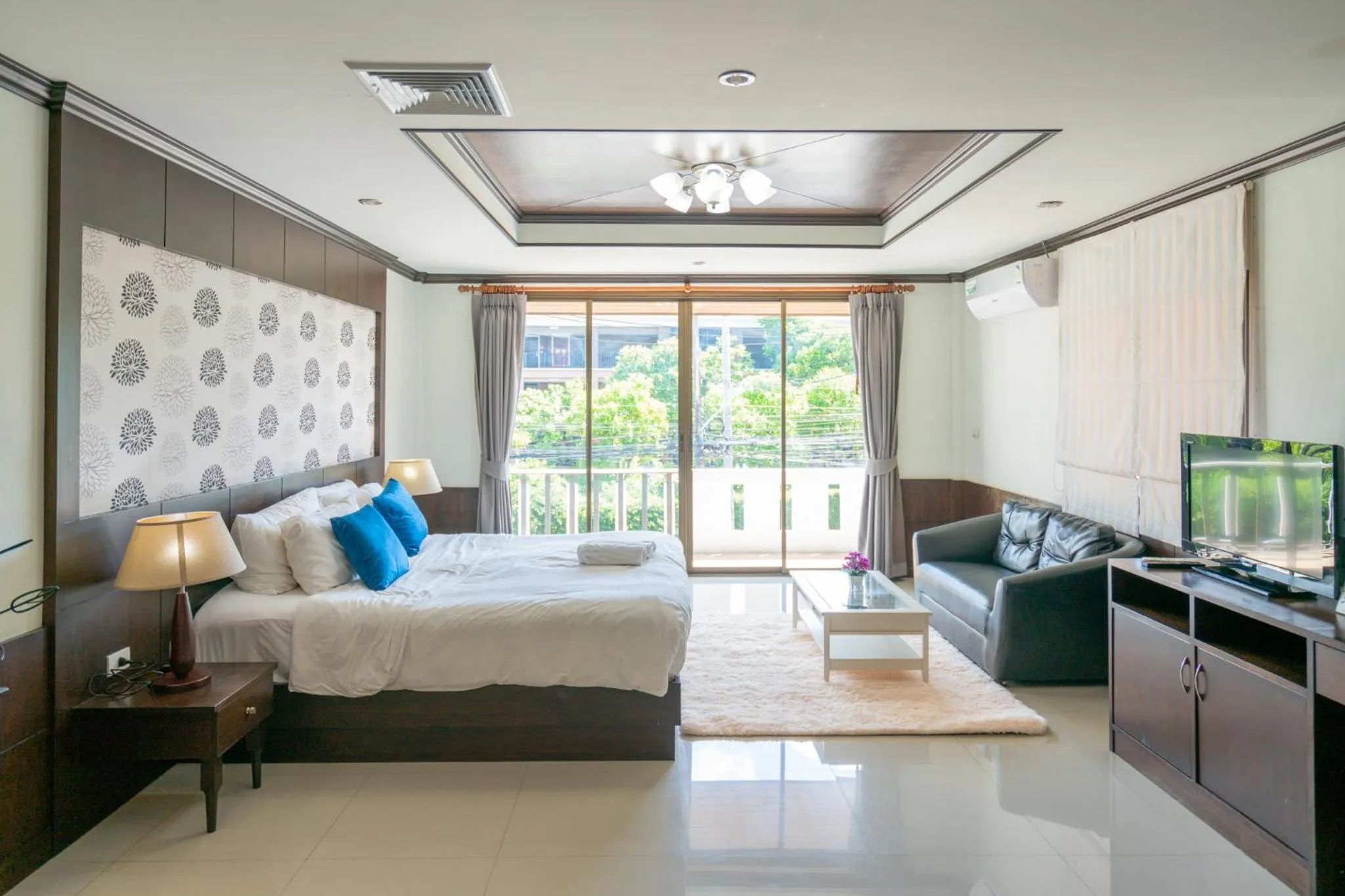 Bed in The Panwa Guesthouse, Phuket