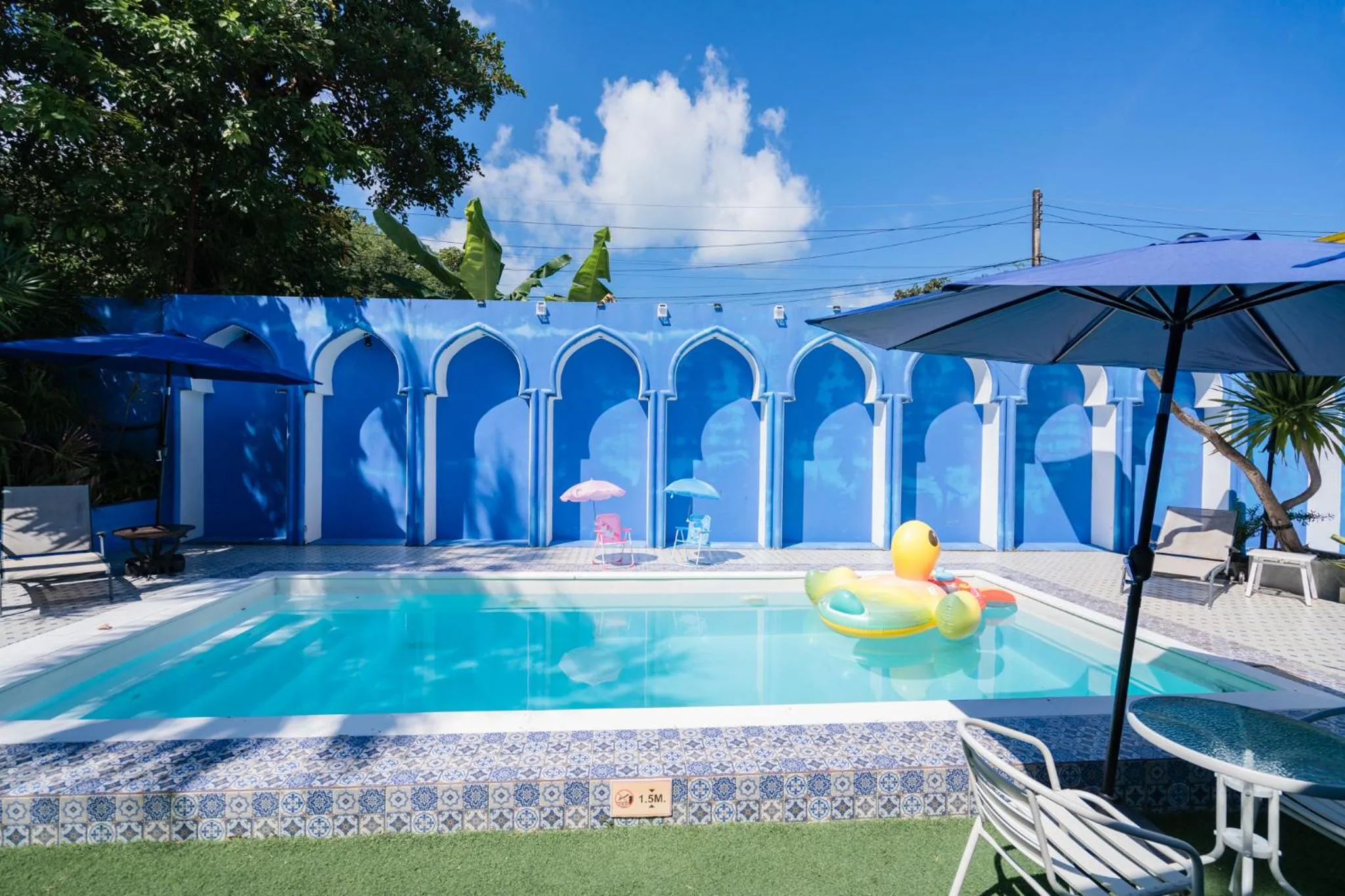 Swimming pool in The Panwa Guesthouse, Phuket