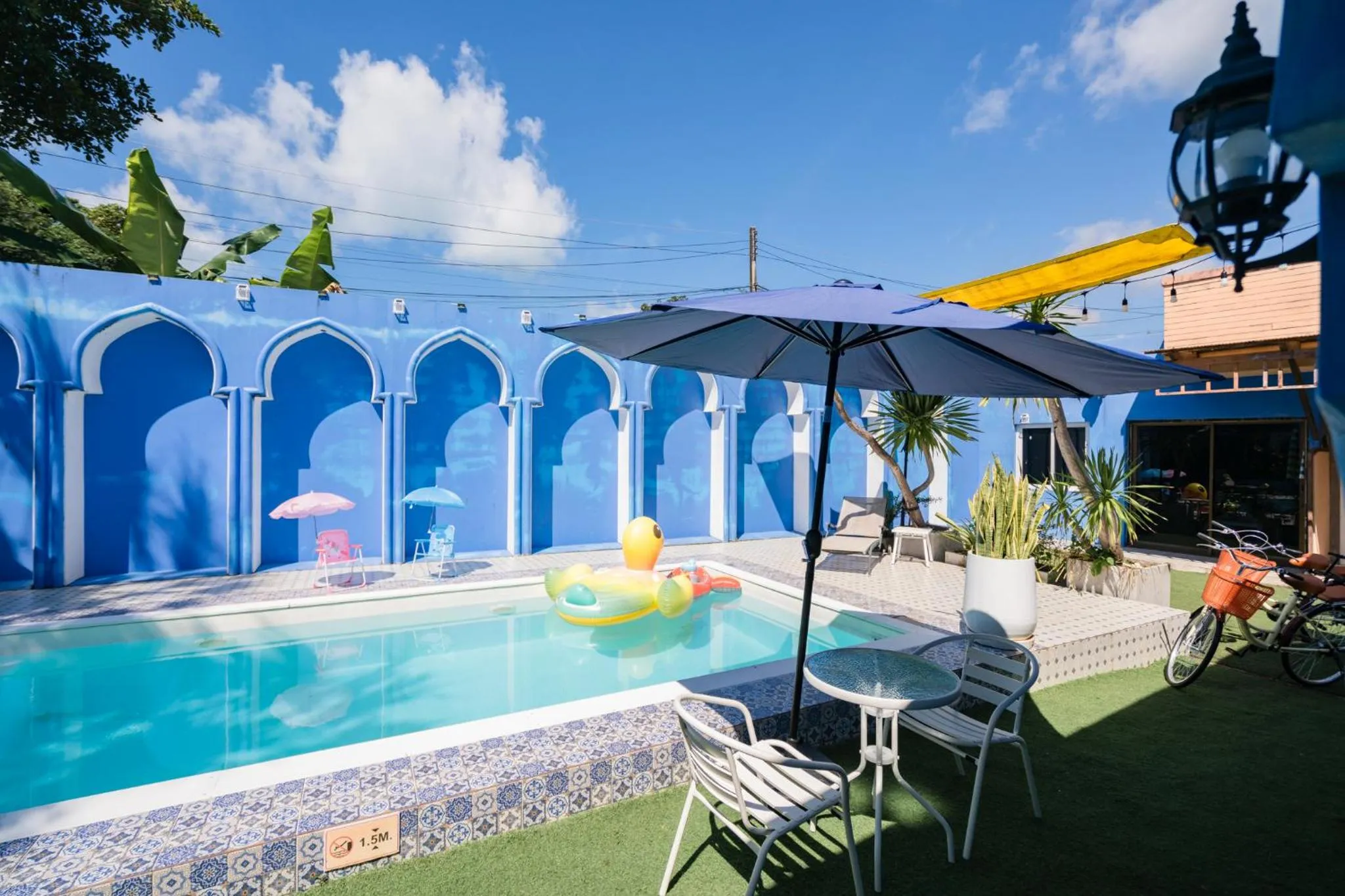 Swimming pool in The Panwa Guesthouse, Phuket