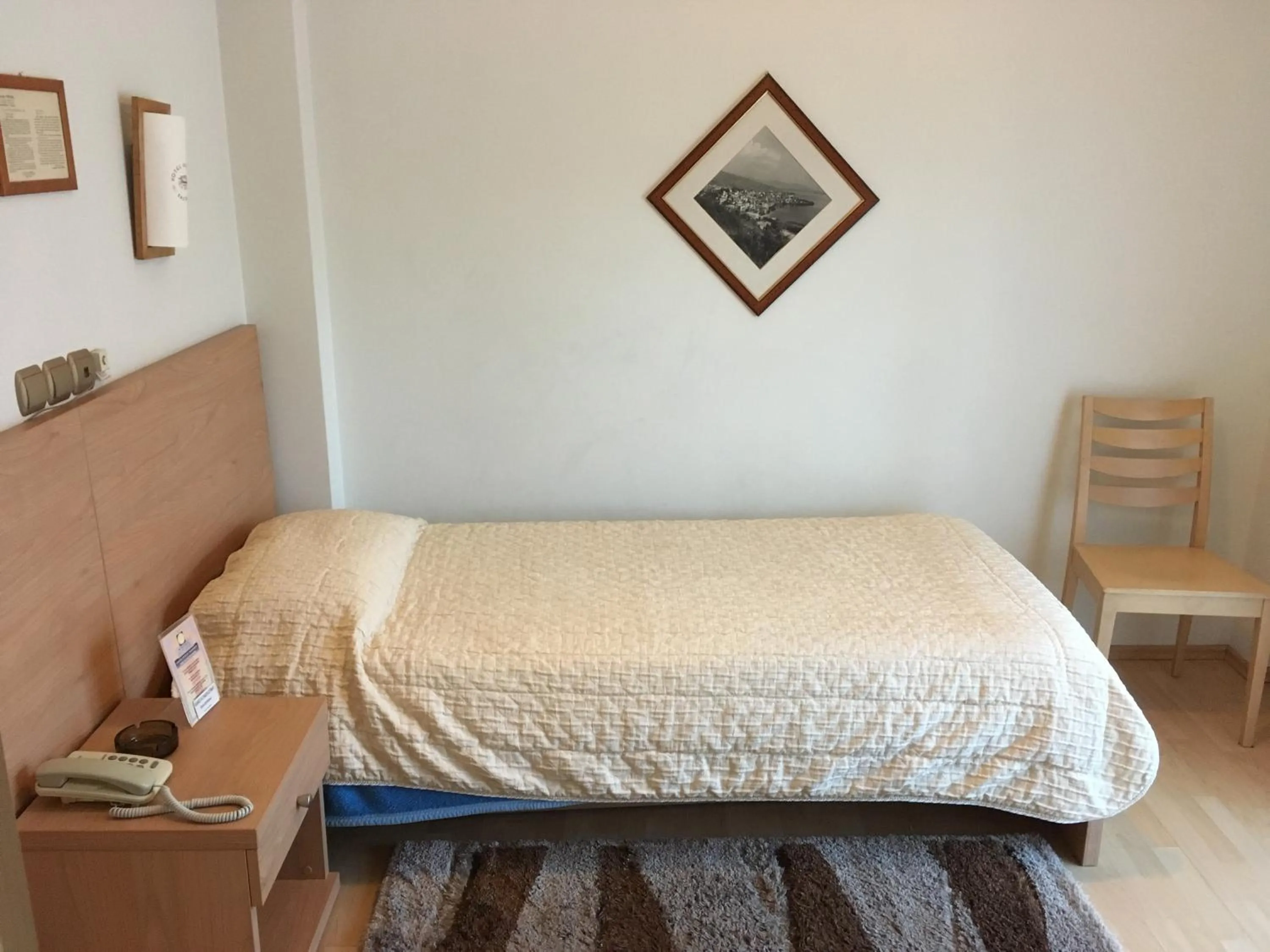 Bed in Hotel Orestion - Bike and motorcycle friendly hotel