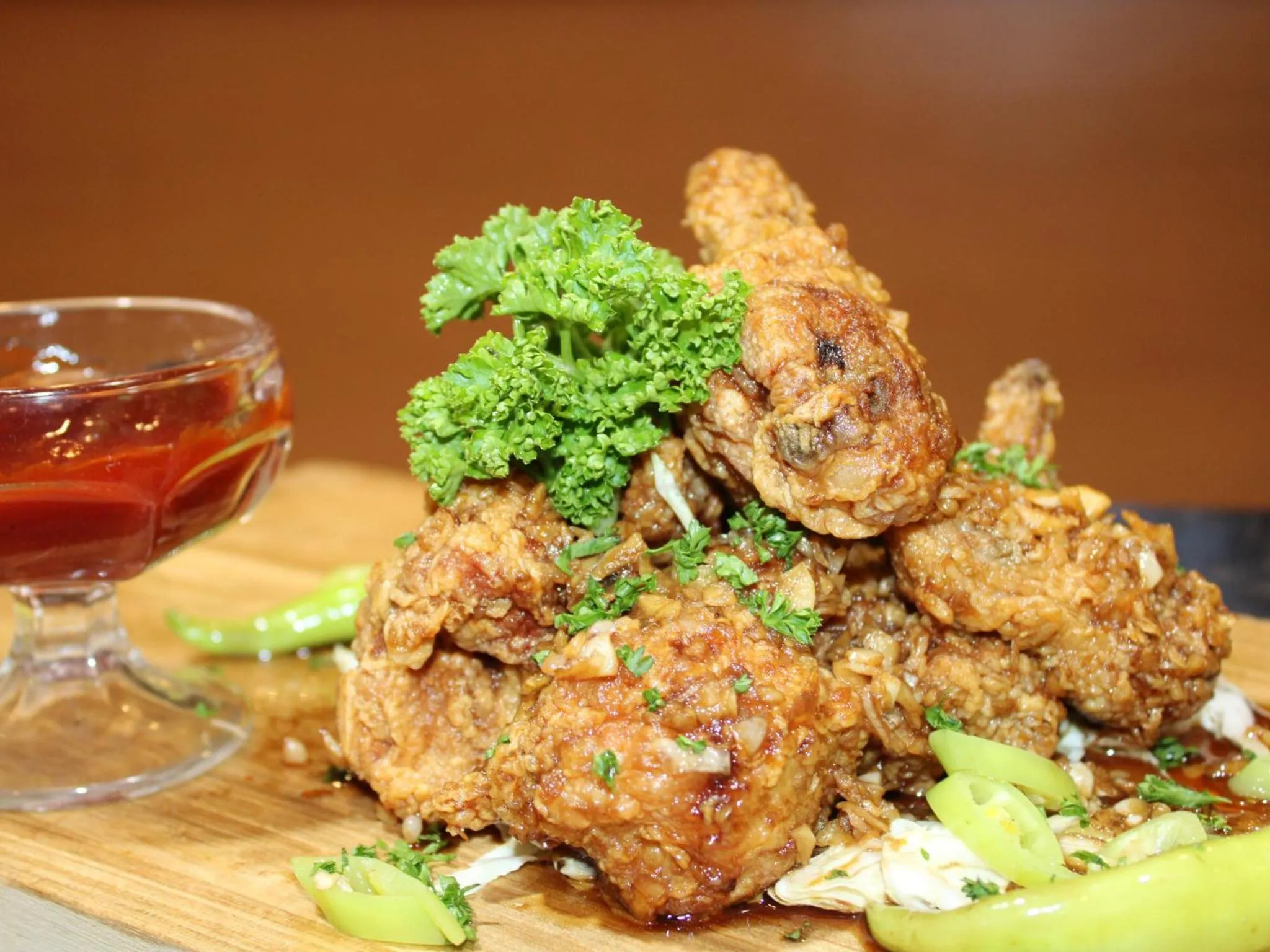 Food in Rosas Garden Hotel