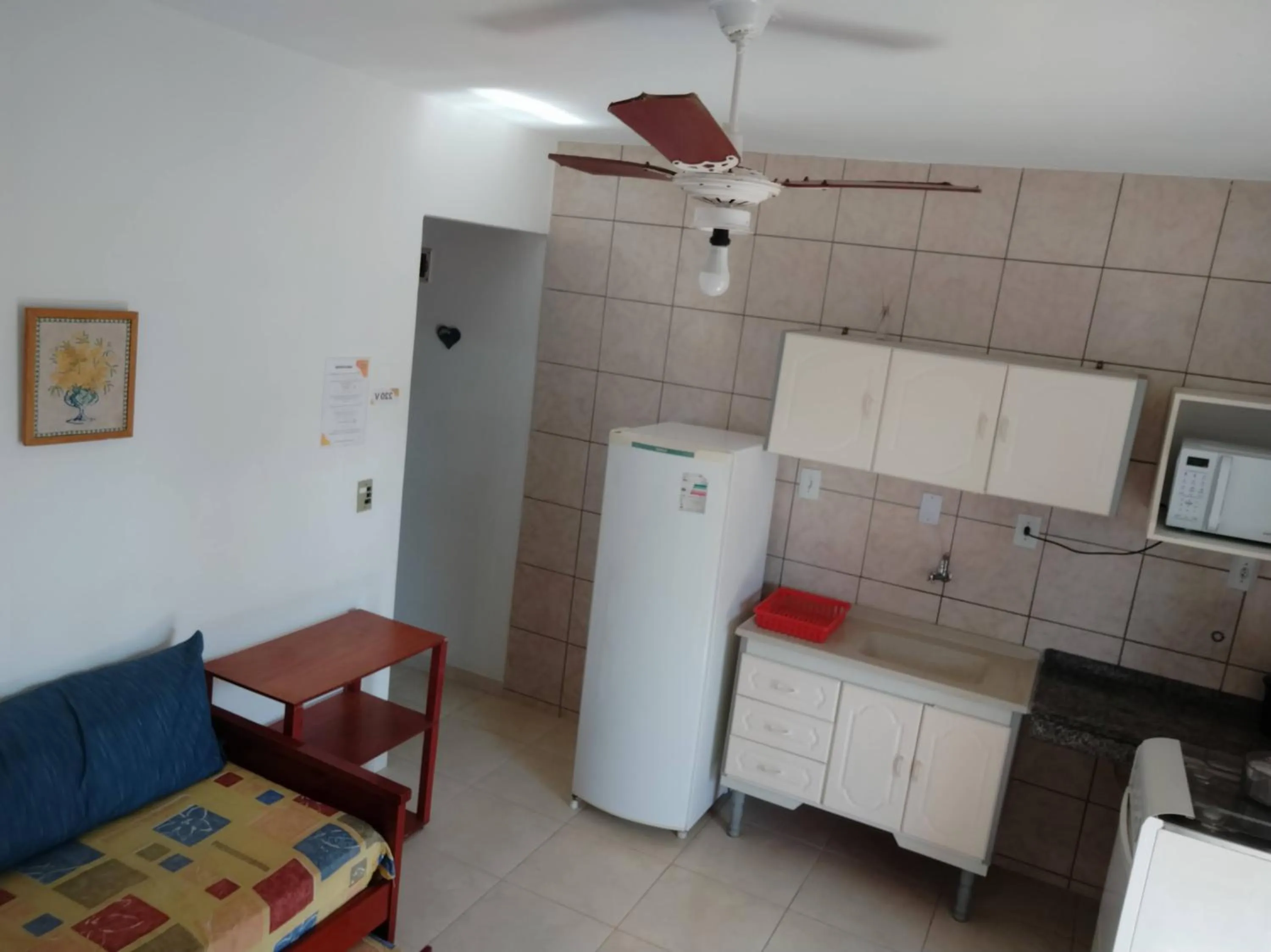 Kitchen or kitchenette in Residencial Praia Bombas