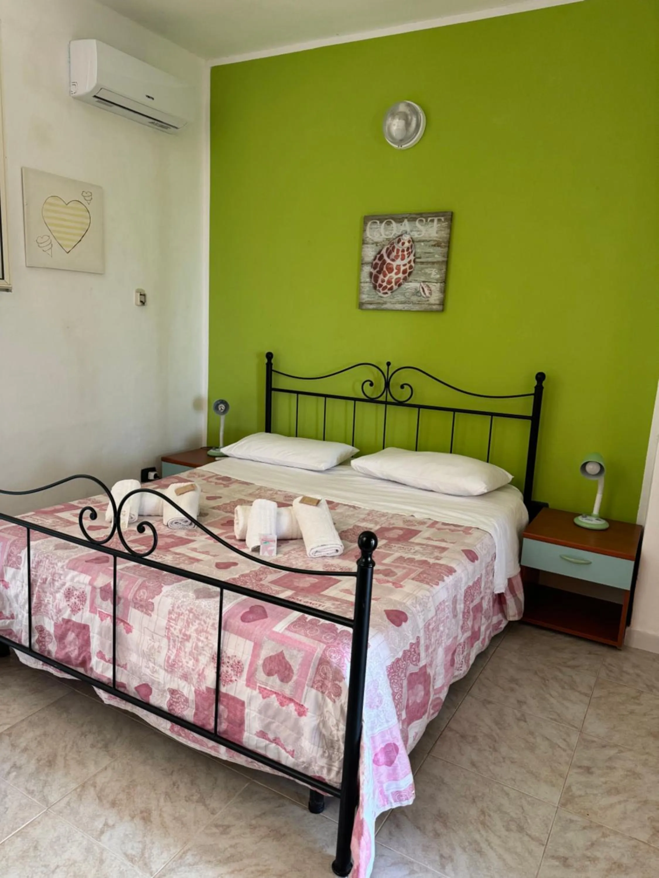 Bedroom, Bed in Residence La Conchiglia