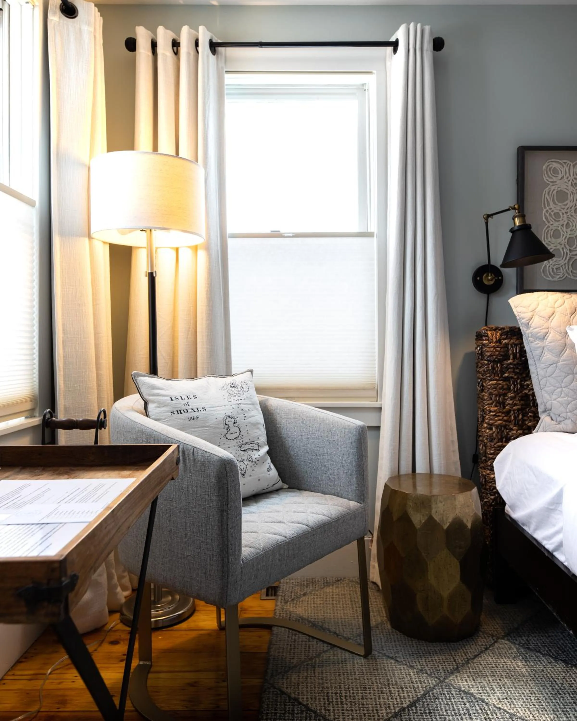 Seating area, Bed in The Sailmaker's House