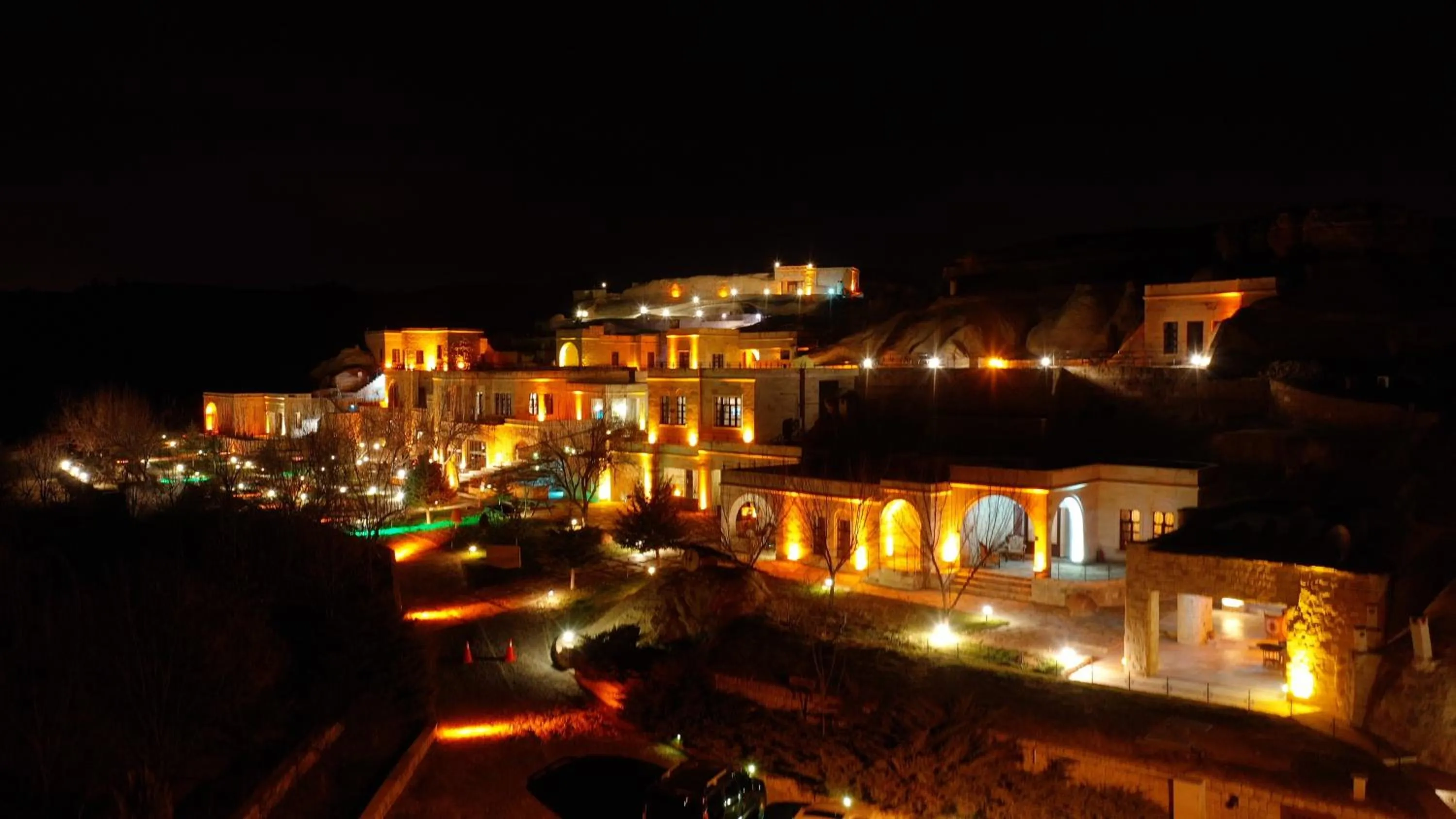 Bird's eye view in MDC Cave Hotel Cappadocia