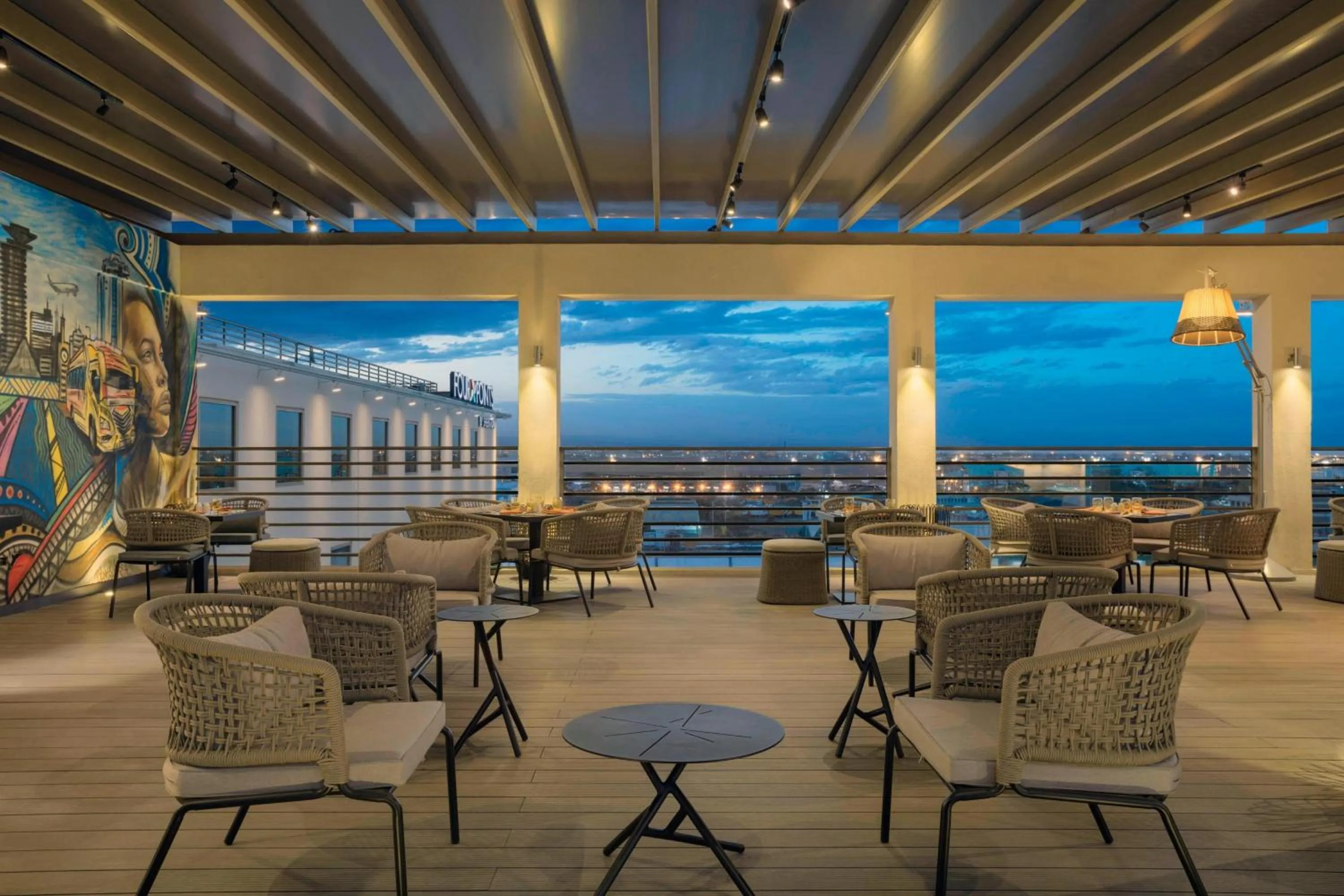 Restaurant/places to eat in Four Points by Sheraton Nairobi Airport