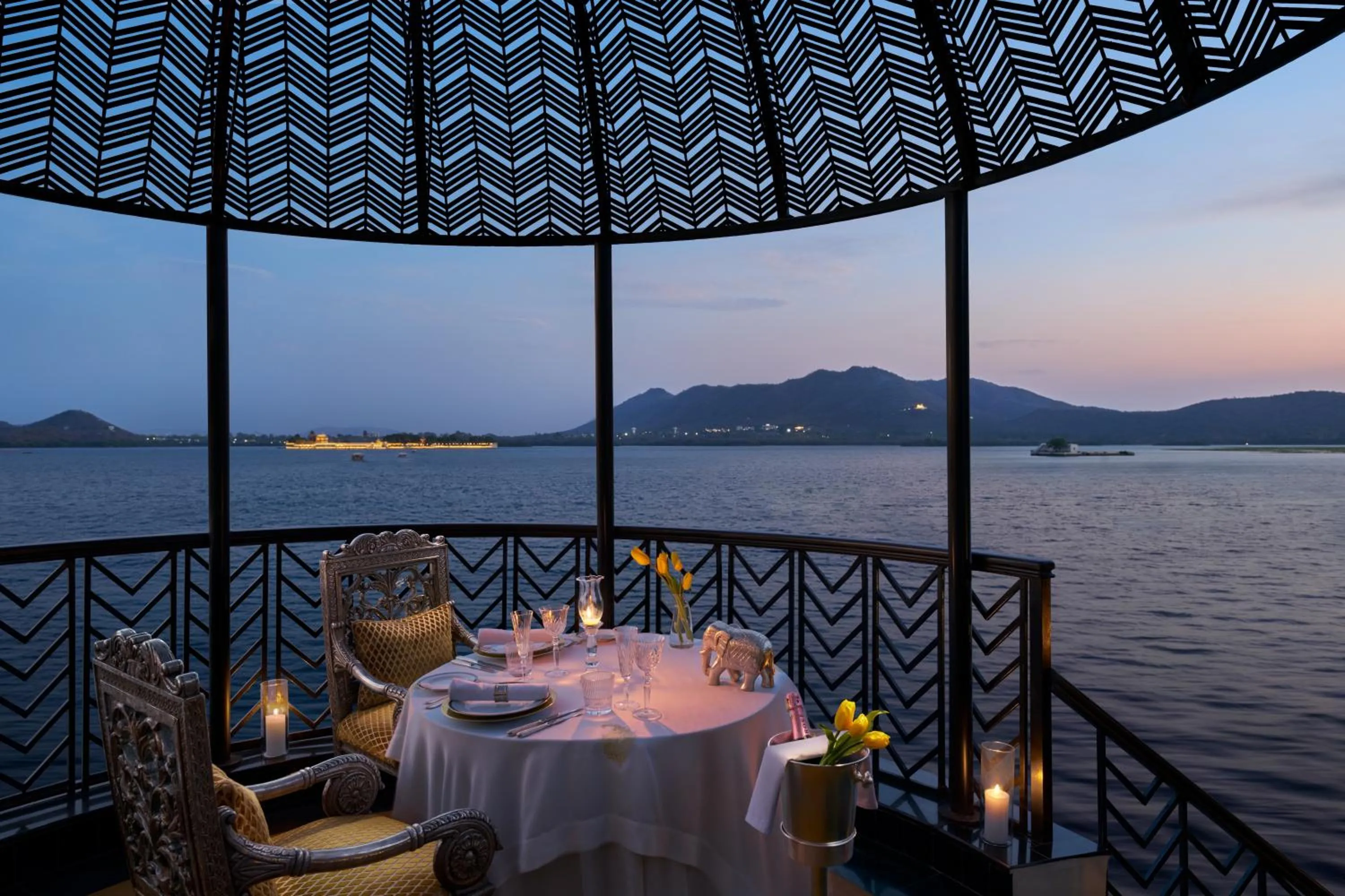 Natural landscape in The Leela Palace Udaipur