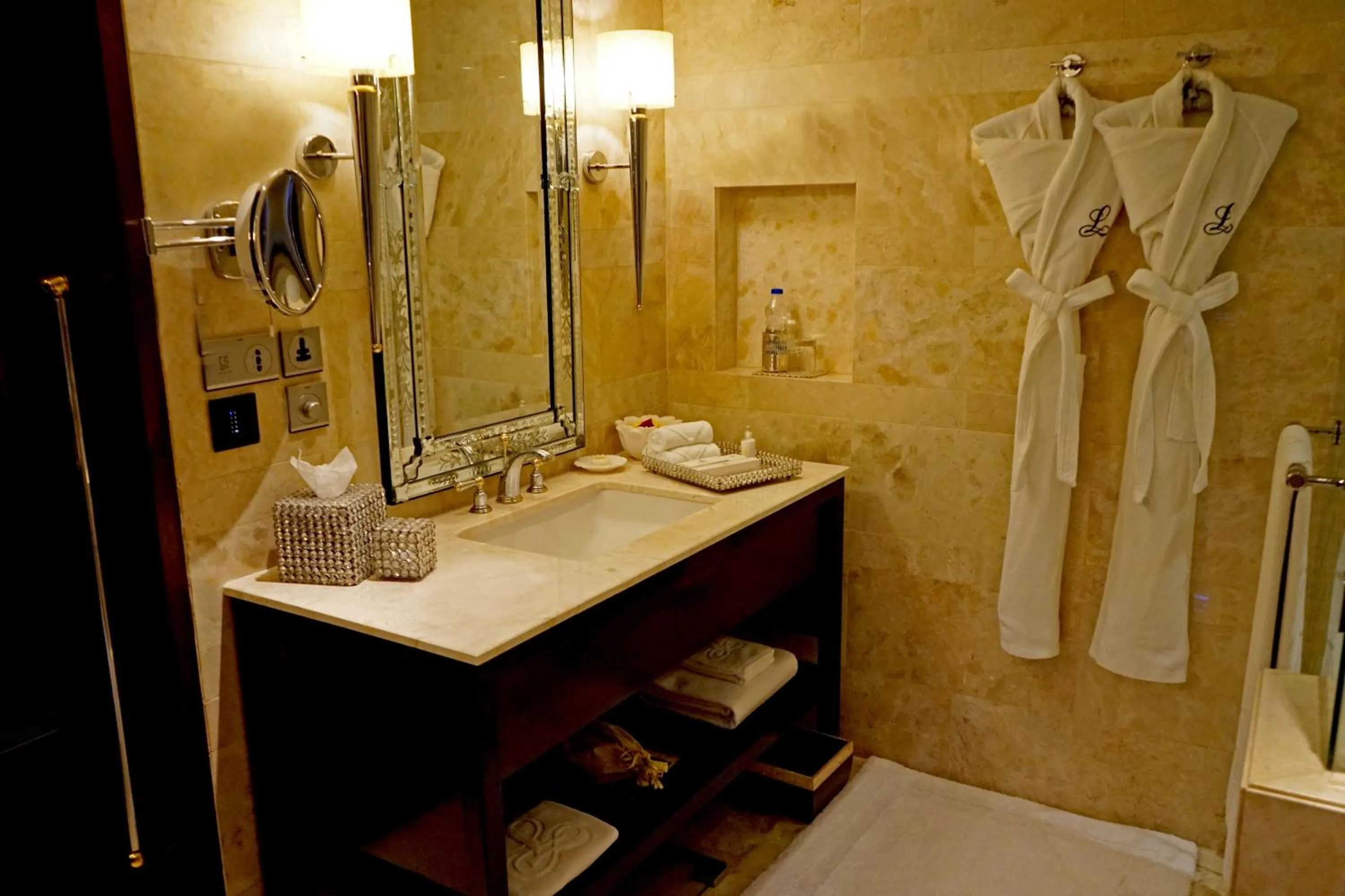 Bathroom in The Leela Palace Udaipur